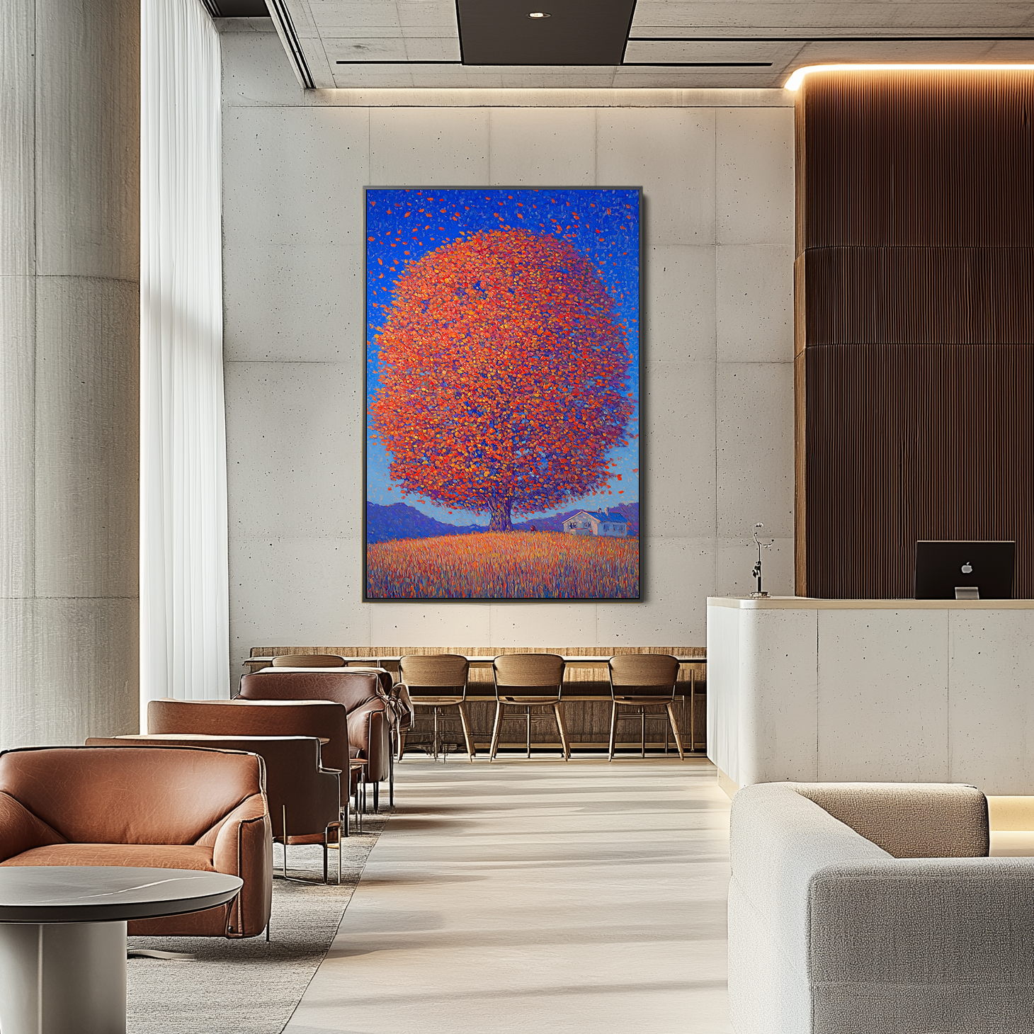 Saffron Stillness #UA-672