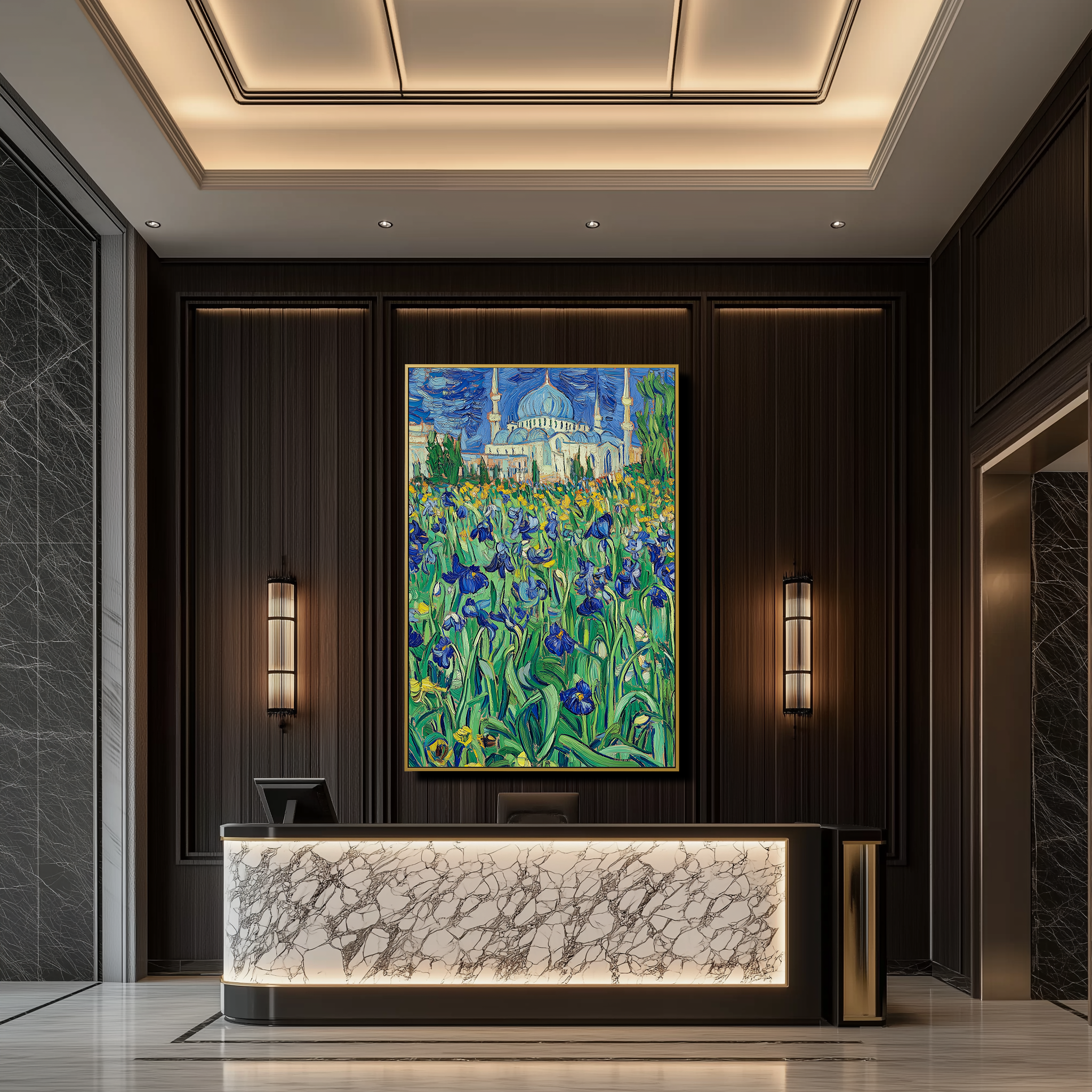 Minarets in Bloom #UA-386