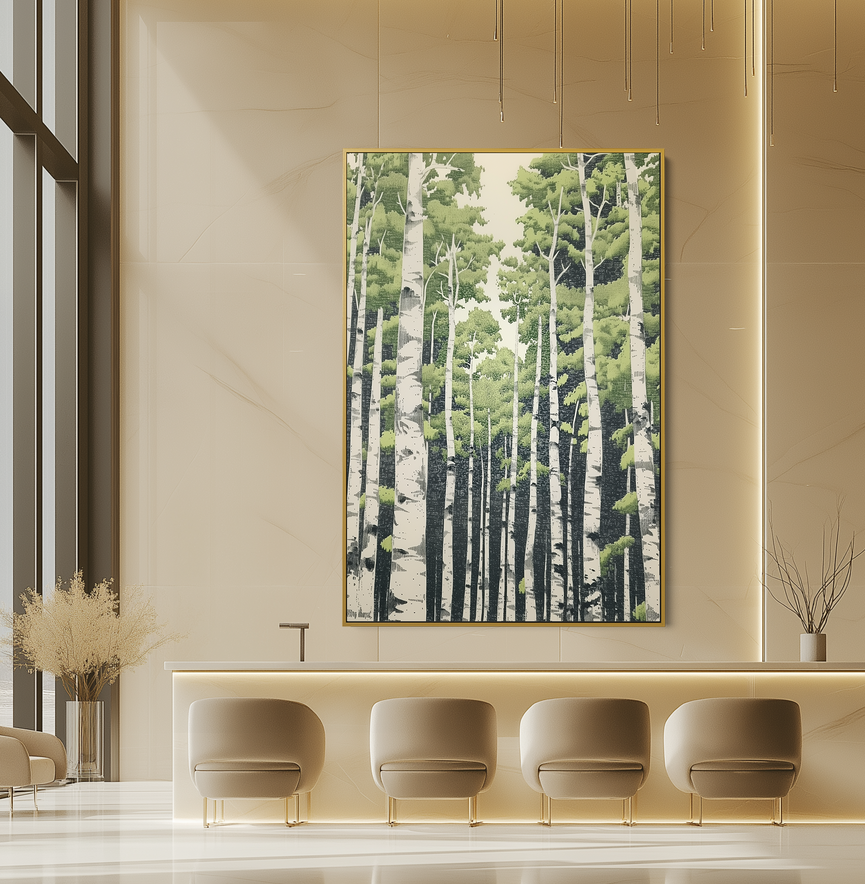 Among the Birch #UA-1023