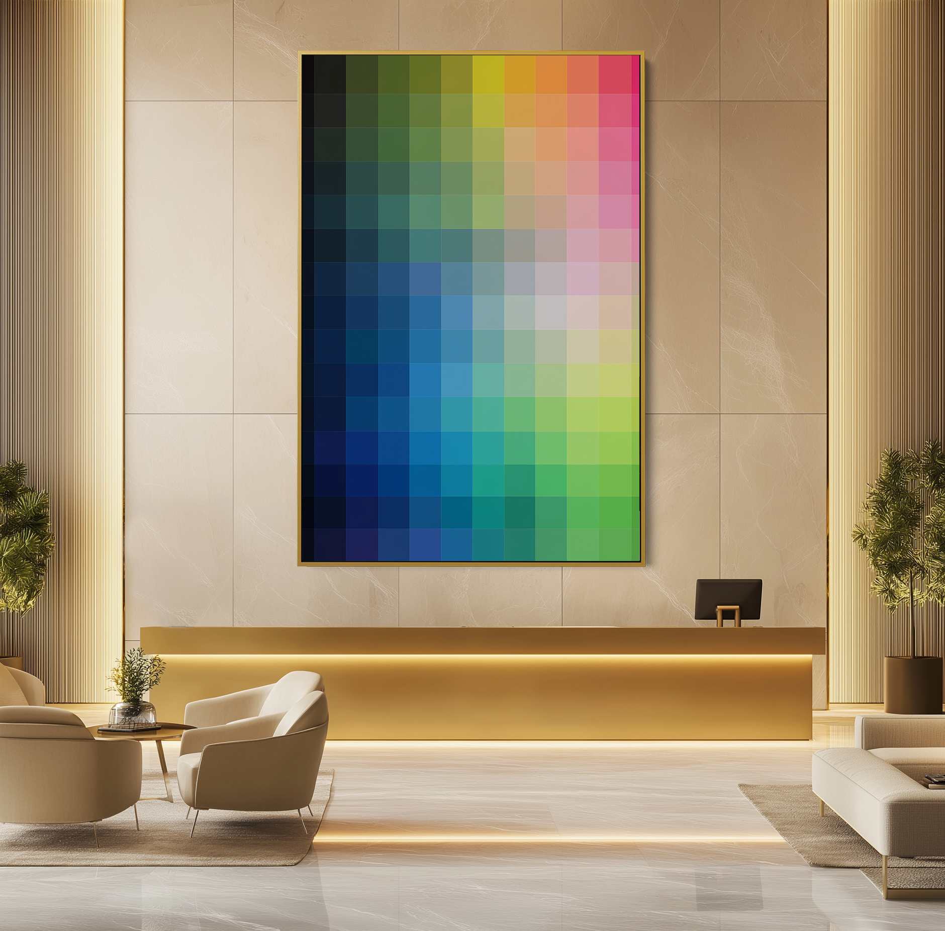 Hue Lattice #UA-1173