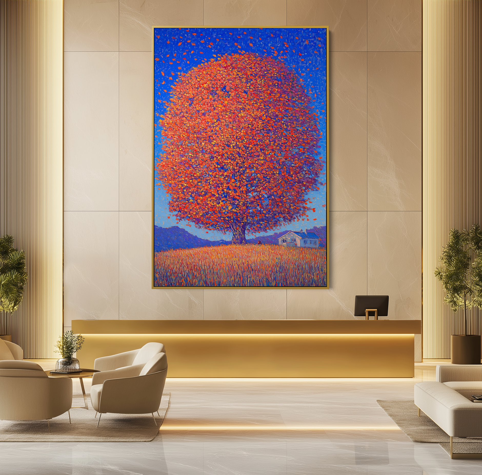 Saffron Stillness #UA-672