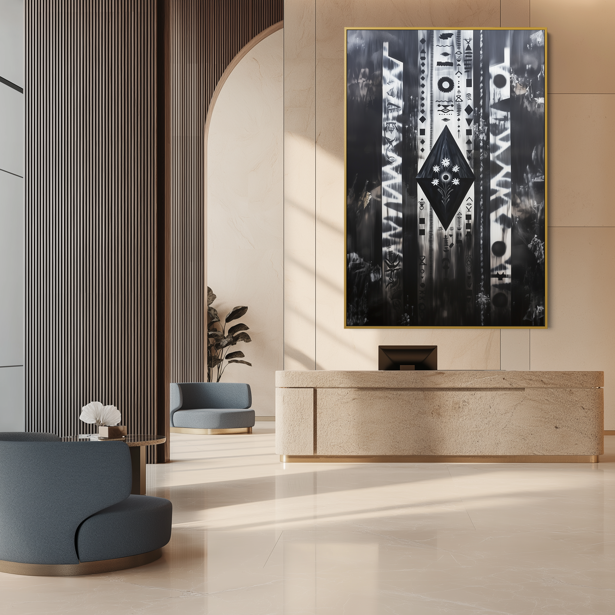 Midnight Glyphs #UA-1095