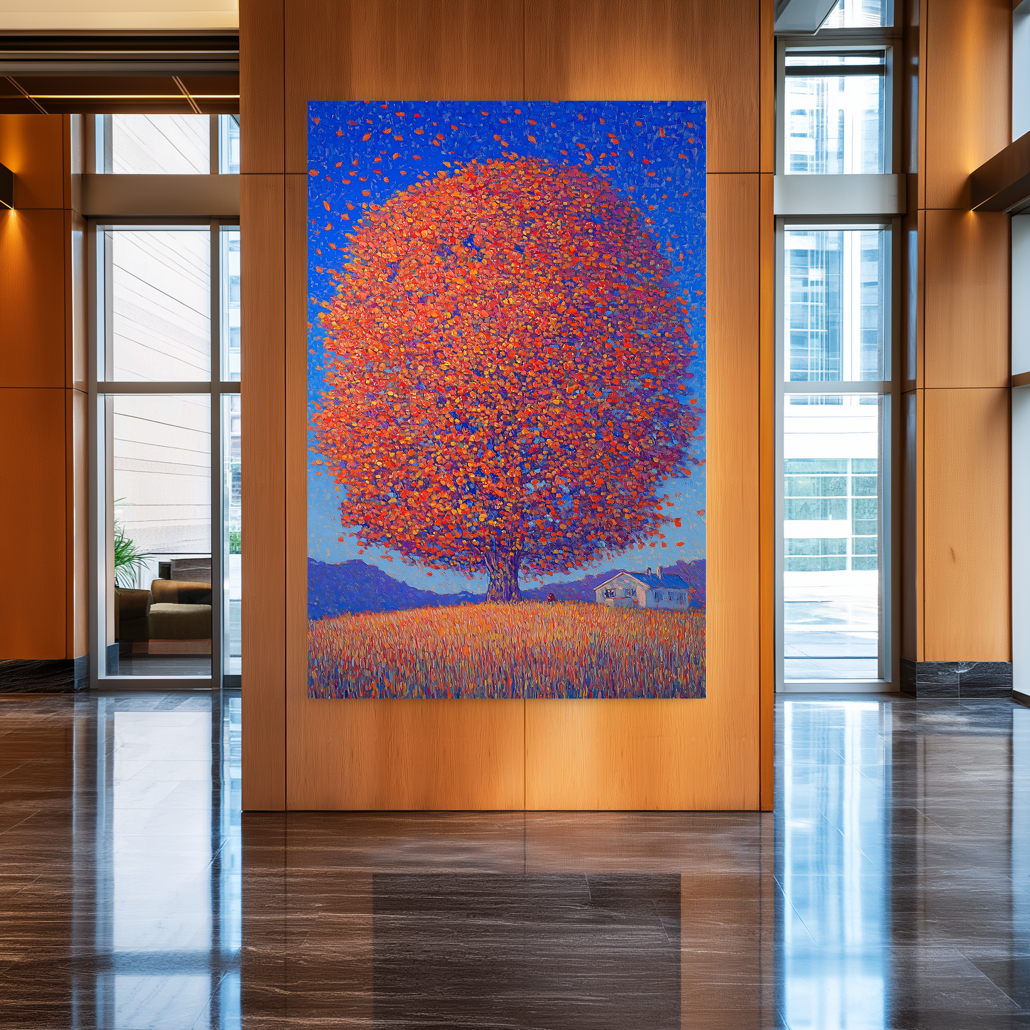 Saffron Stillness #UA-672