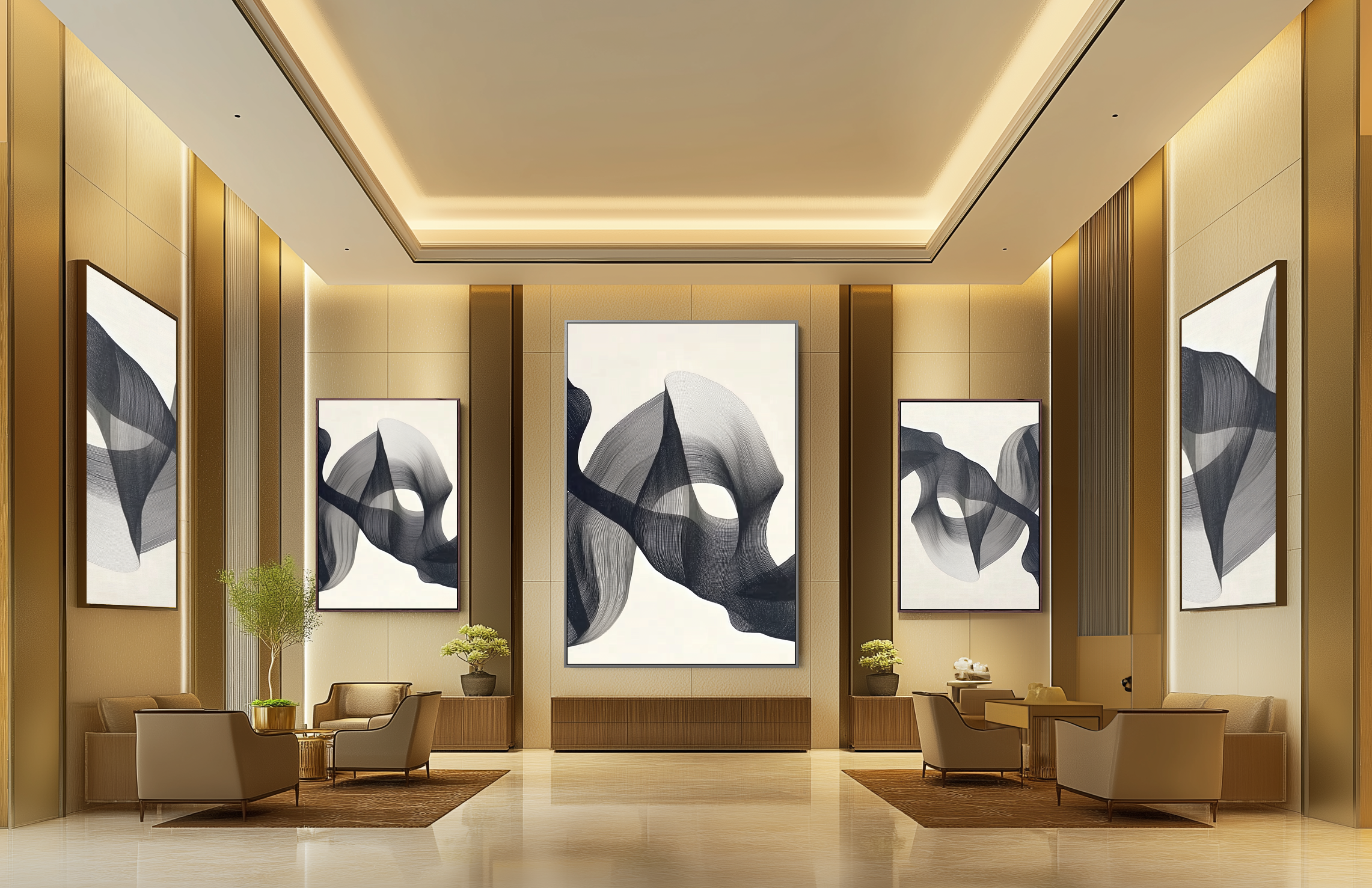 Contemporary Minimal Painting 1