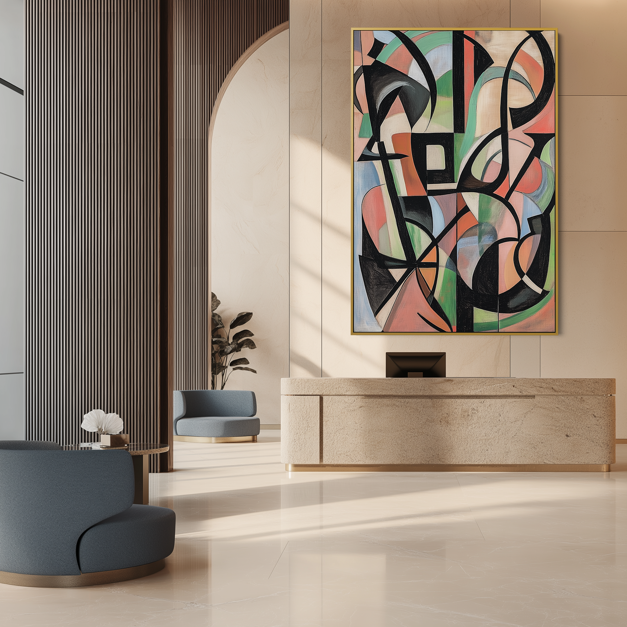 Contour Fugue #UA-1179