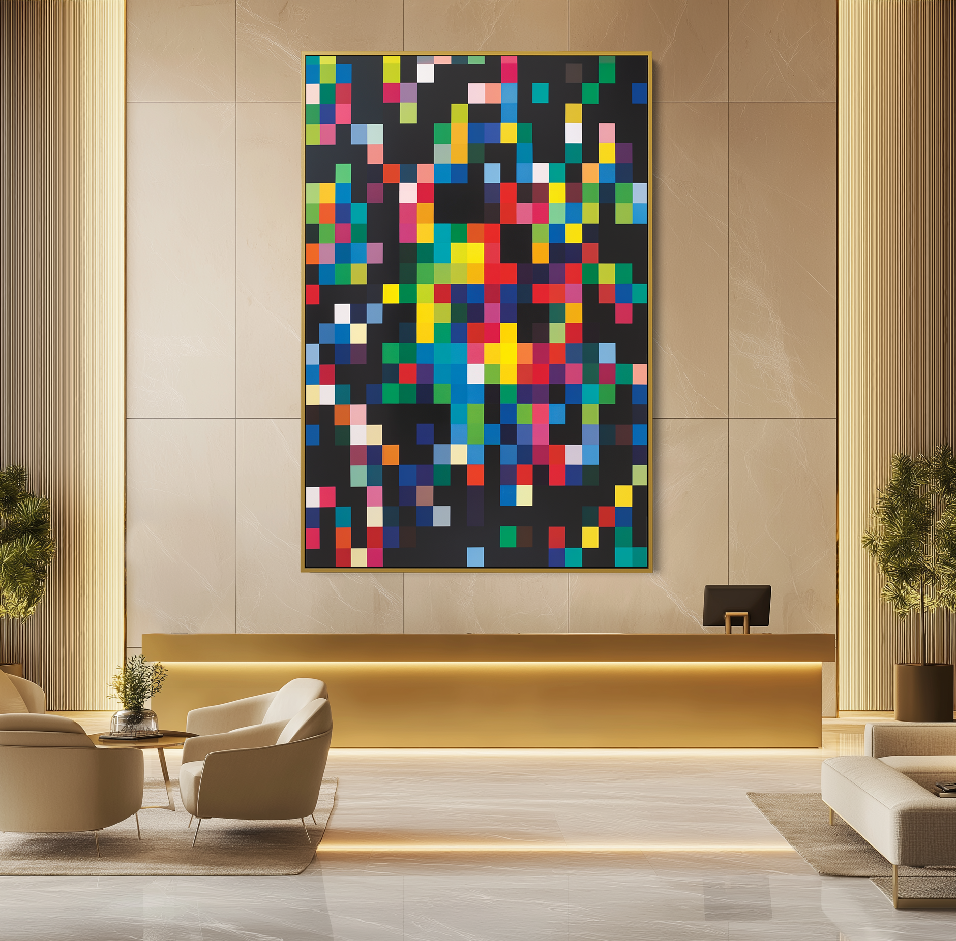 Pixelated Rhythm #UA-154