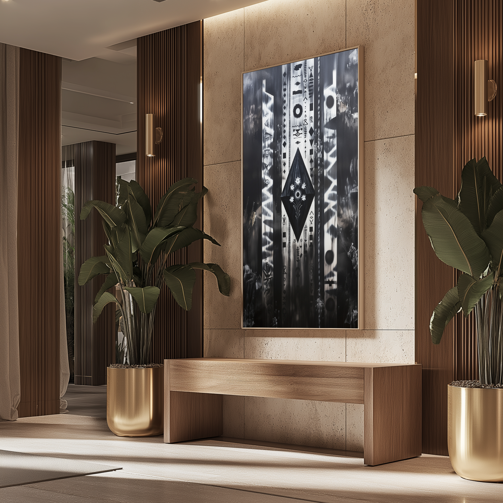 Midnight Glyphs #UA-1095