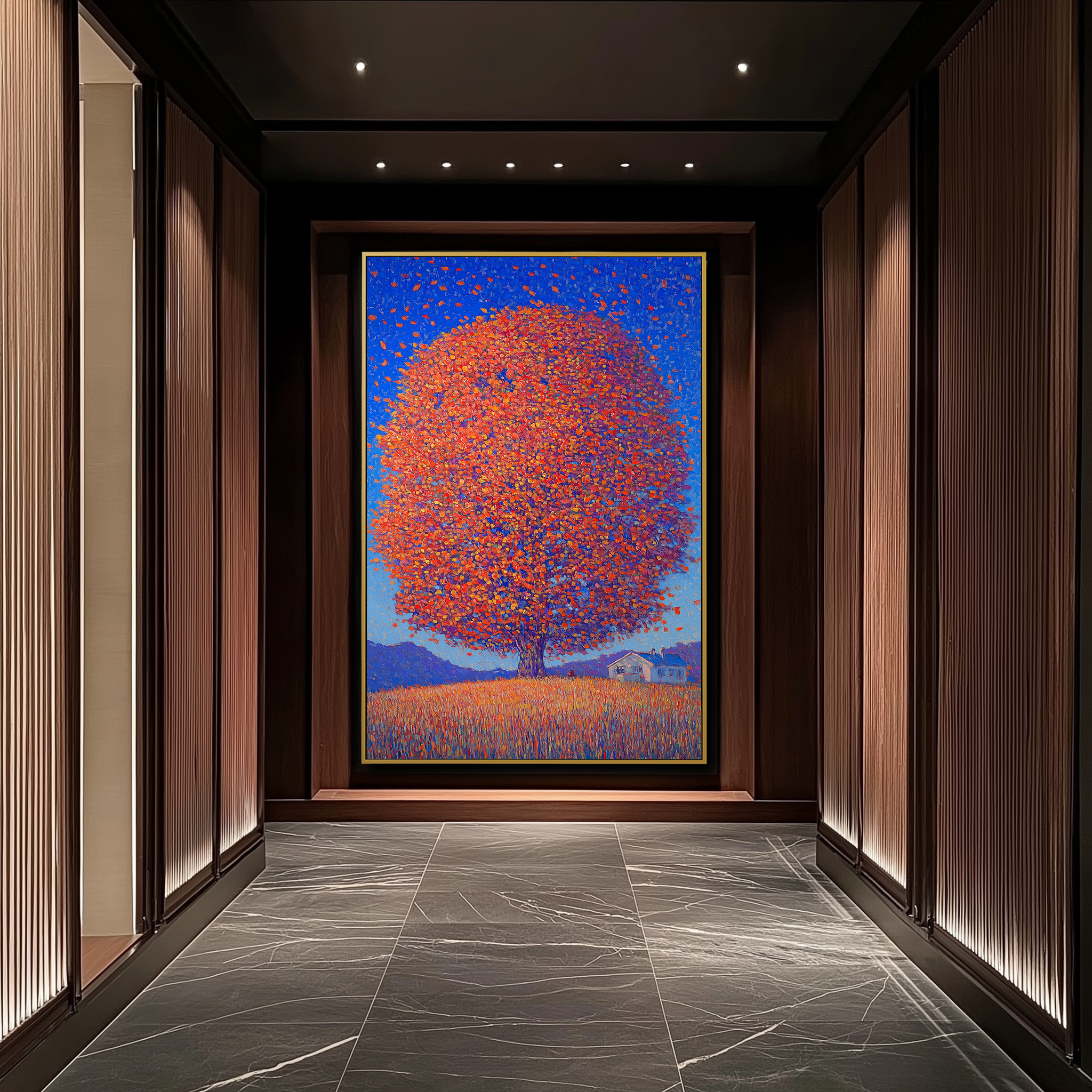 Saffron Stillness #UA-672