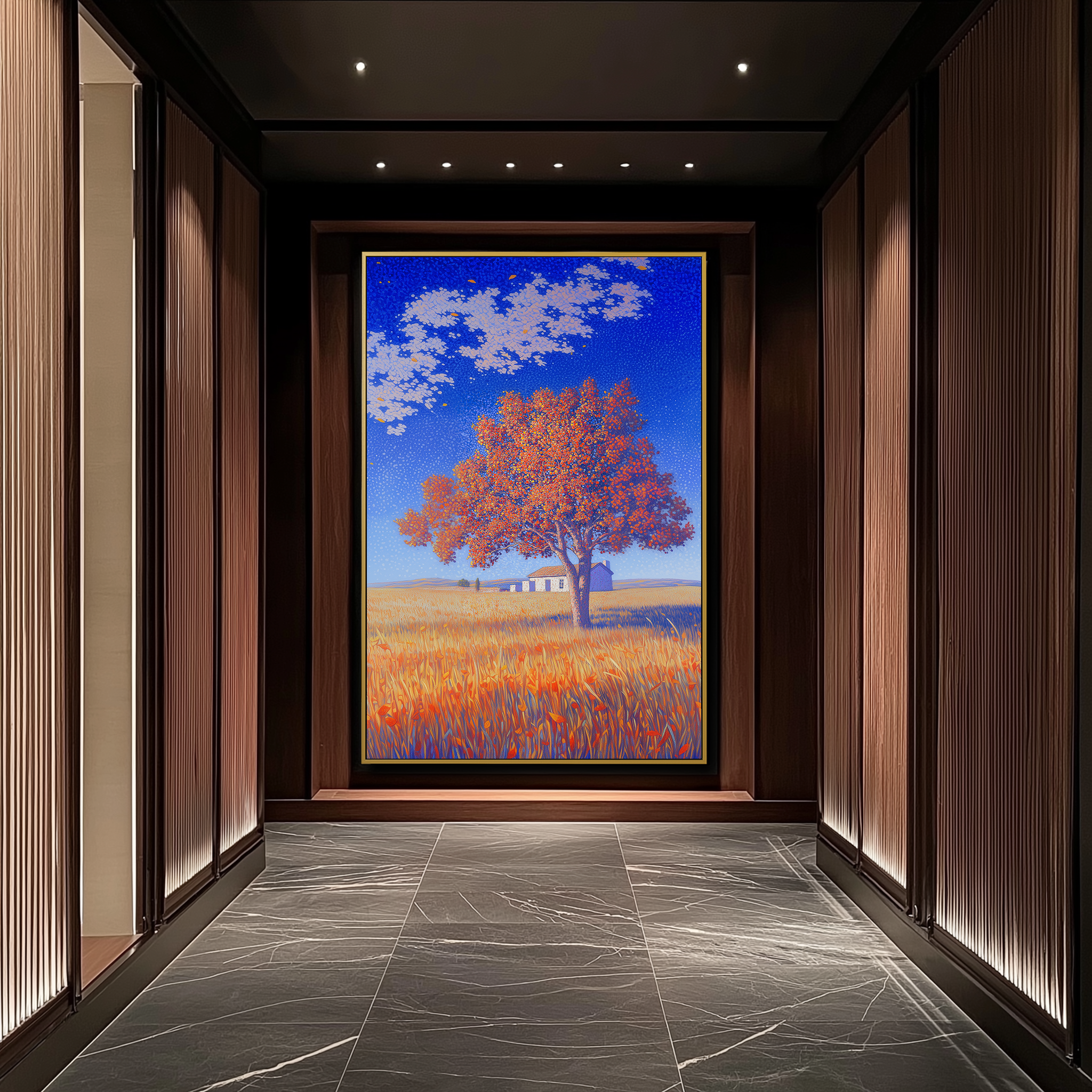 Saffron Stillness #UA-674
