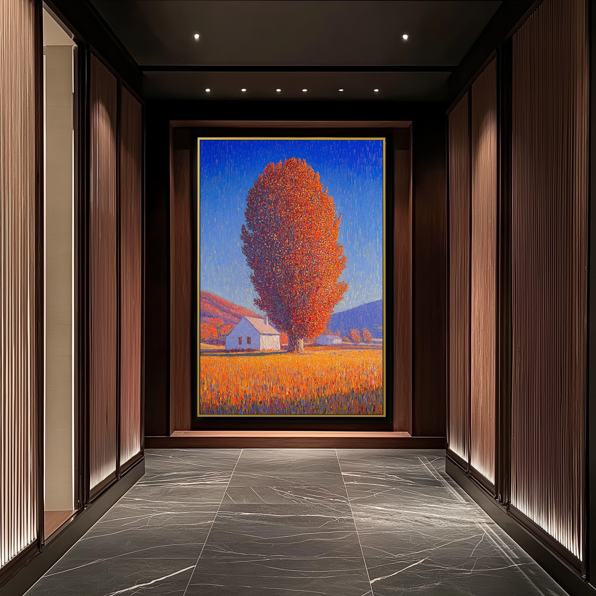 Saffron Stillness #UA-675
