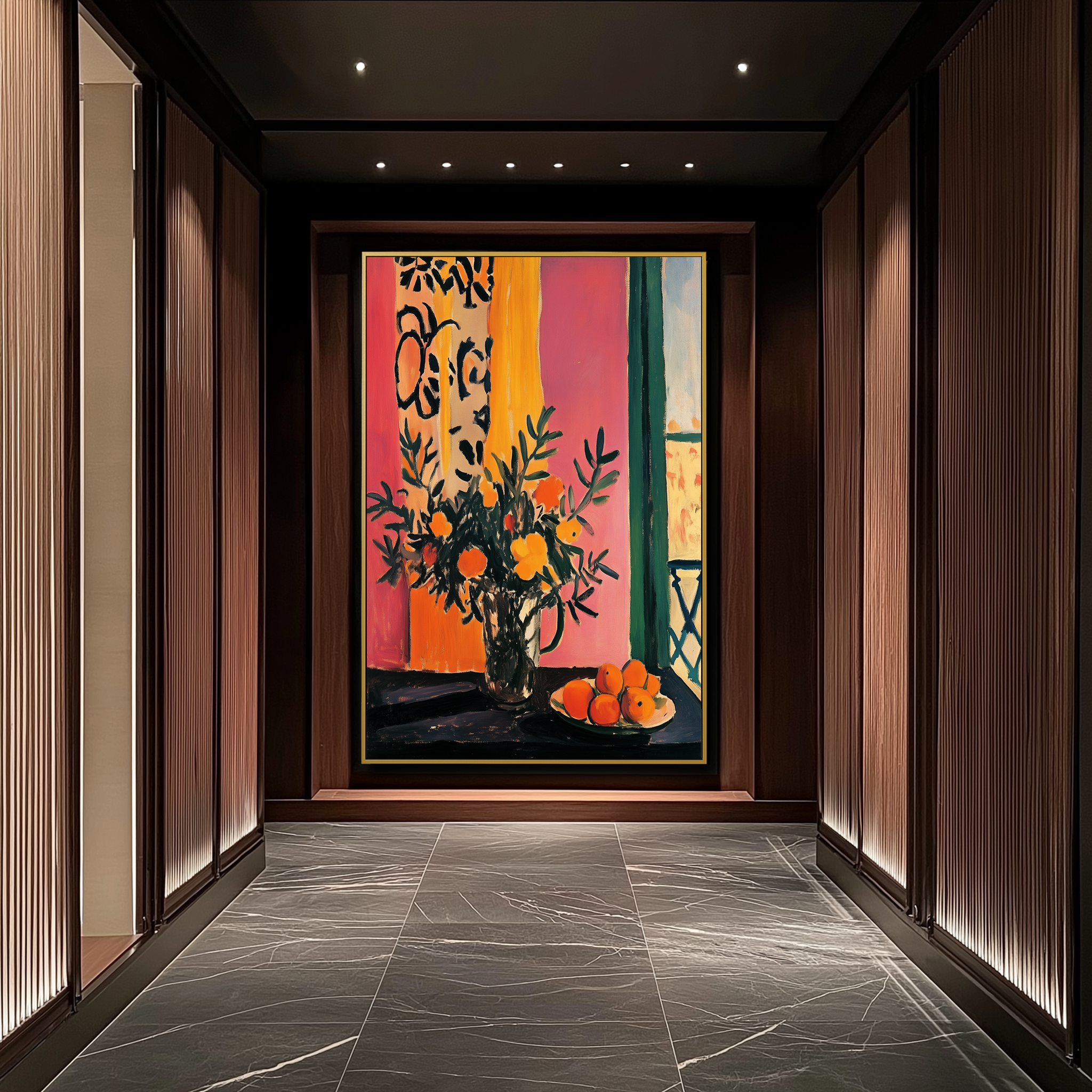 Oranges & Blooms #UA-289
