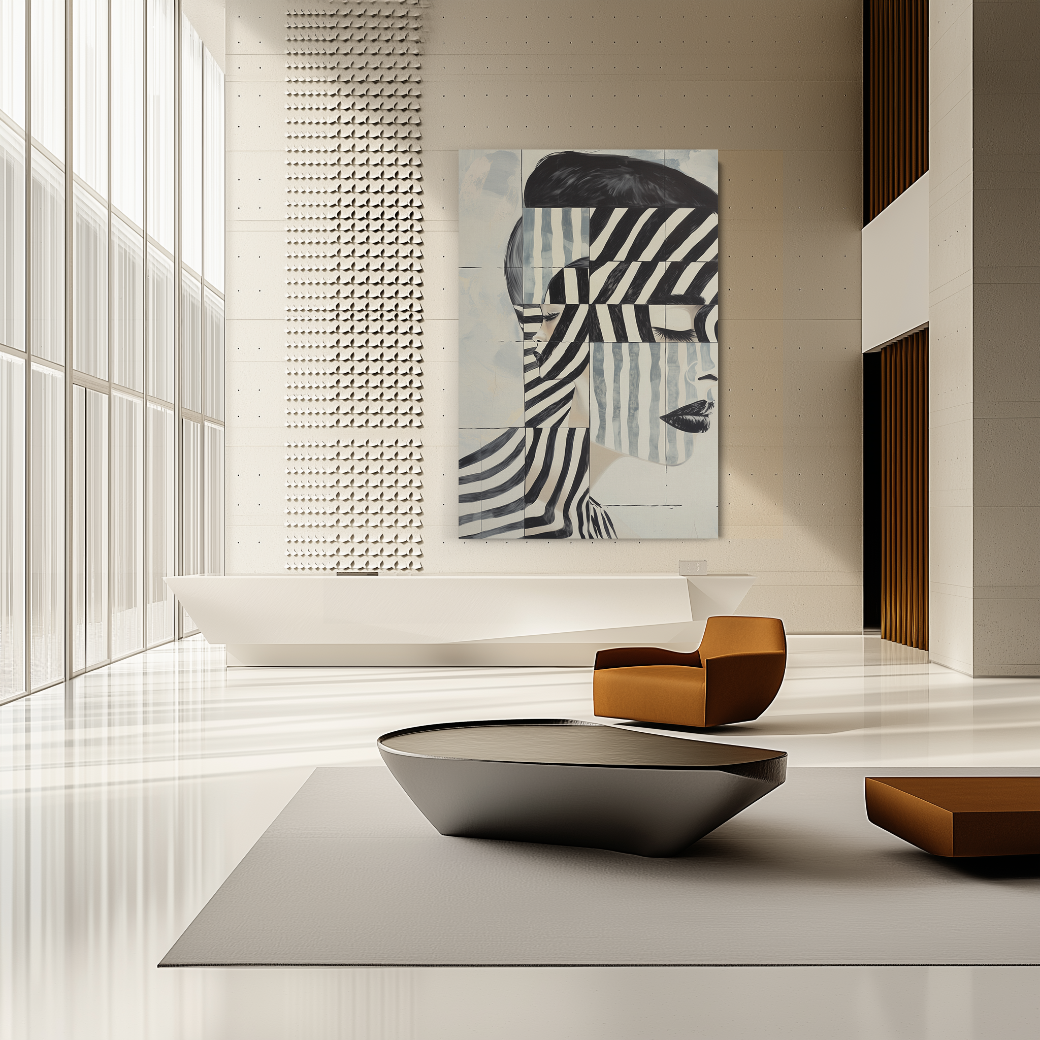 Moiré Face #UA-1058