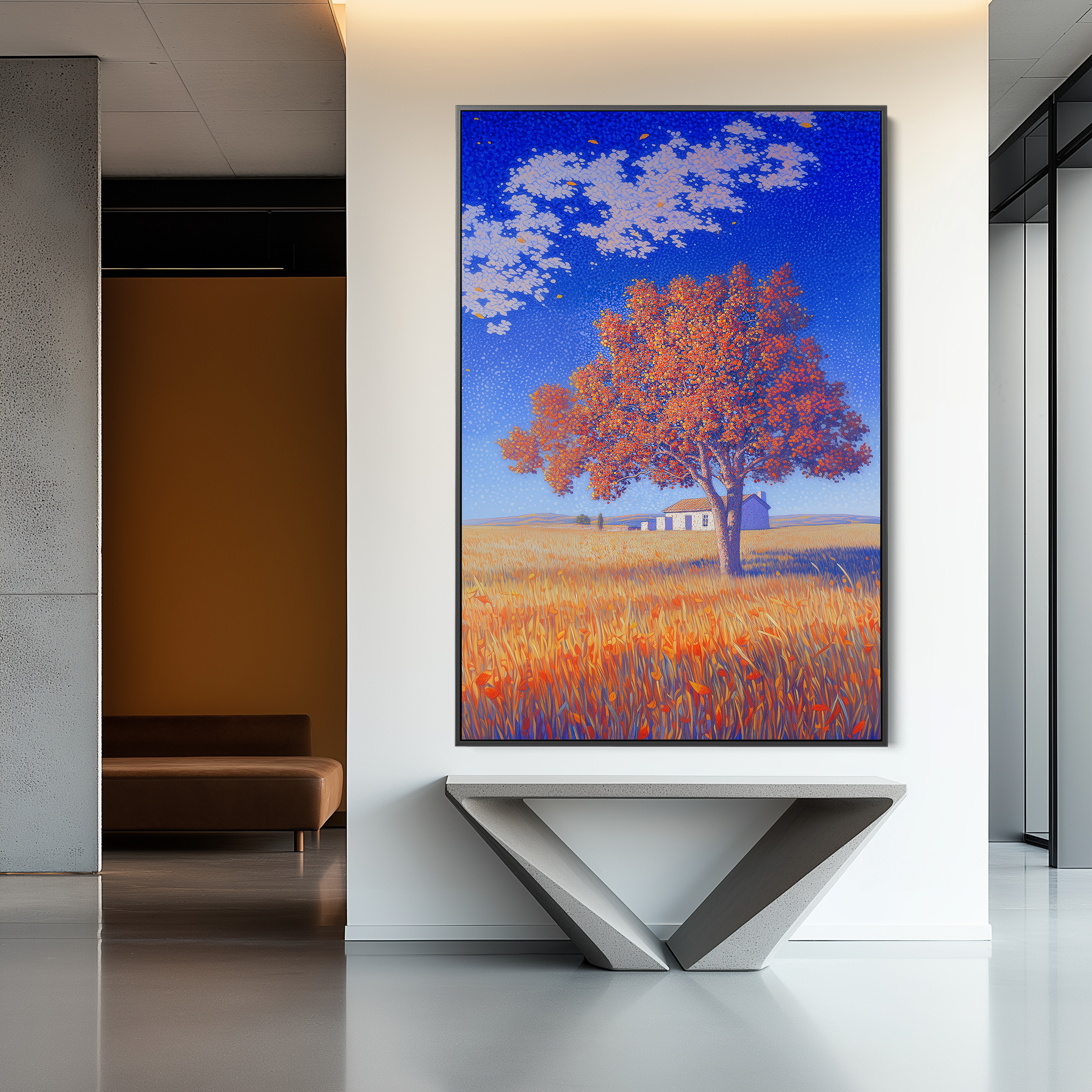 Saffron Stillness #UA-674