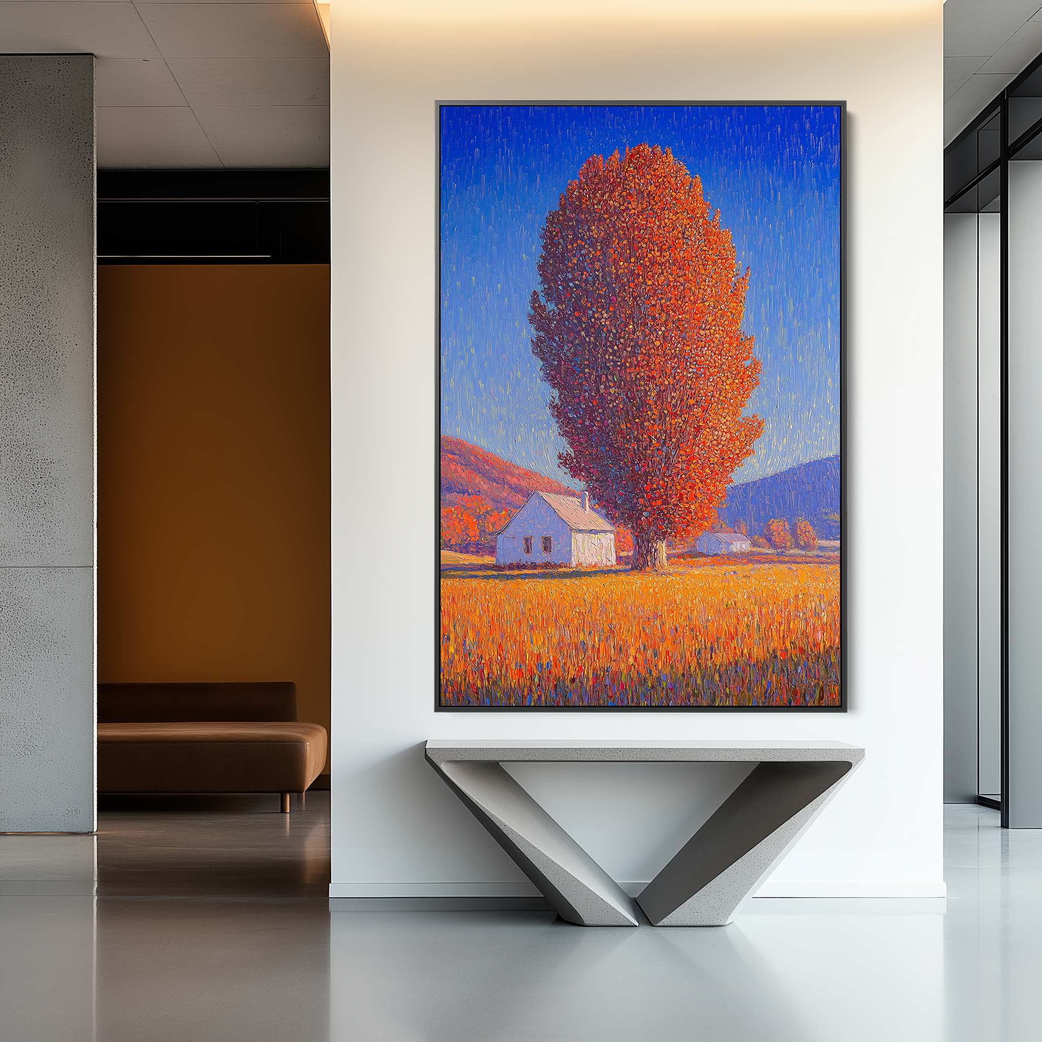 Saffron Stillness #UA-675