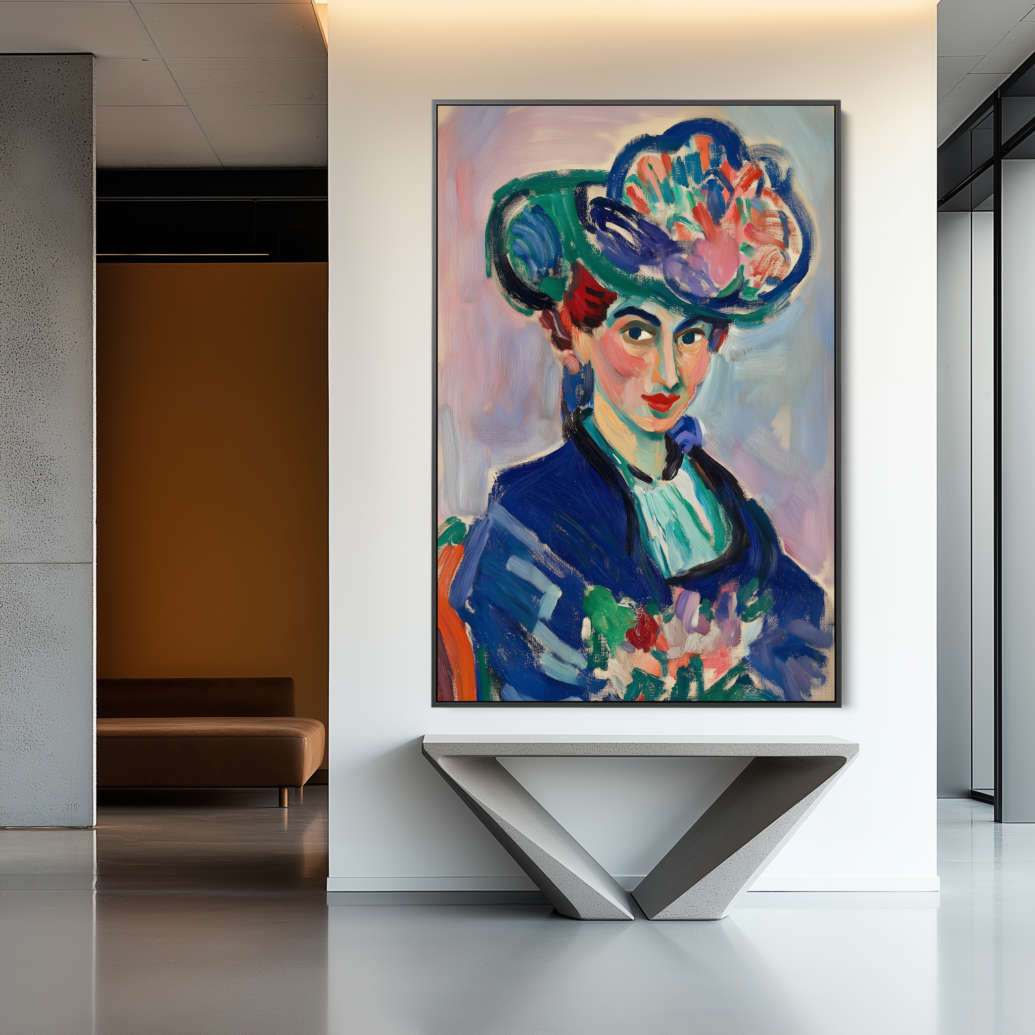 The Lady in Blue #UA-282