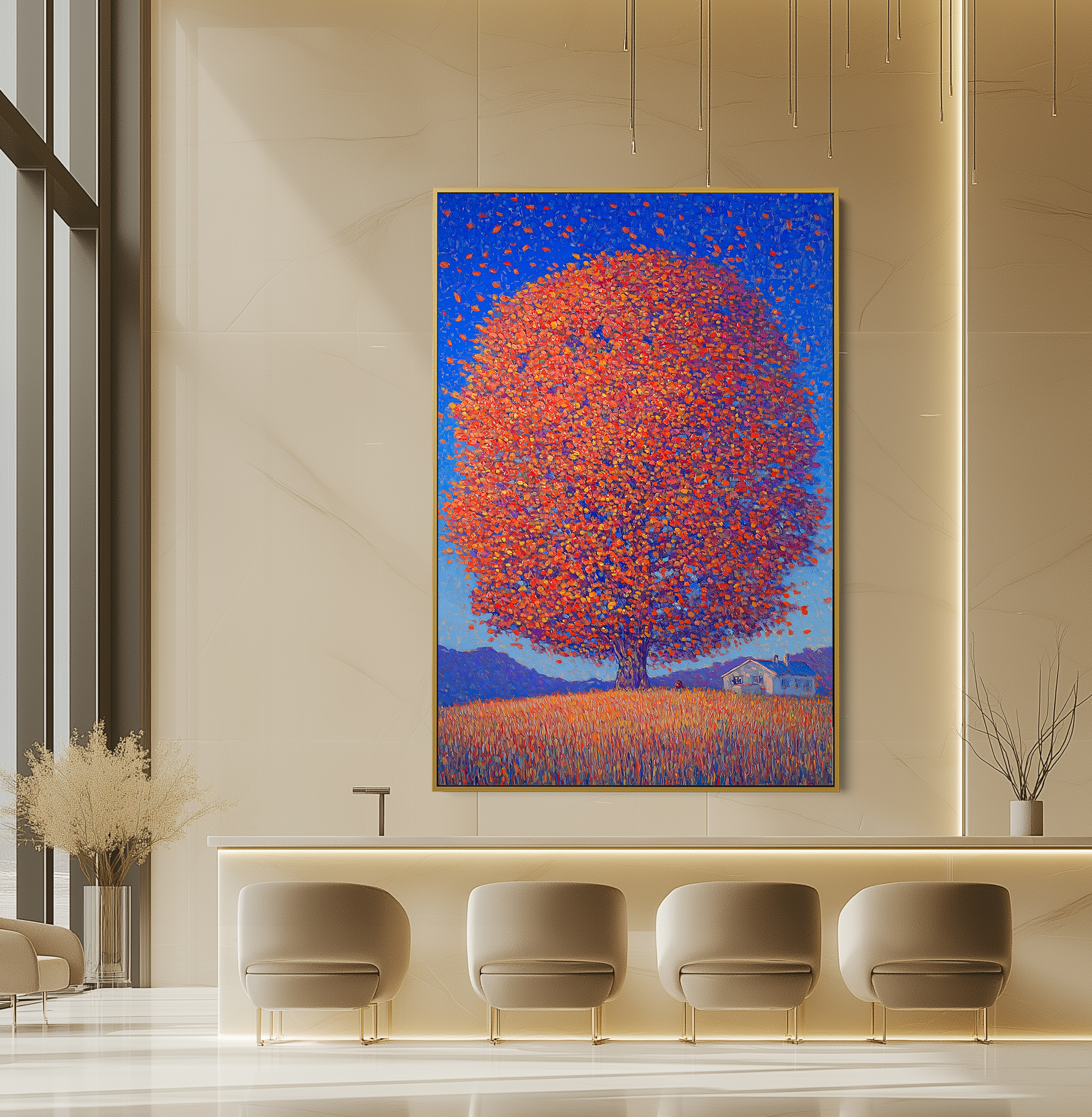 Saffron Stillness #UA-672