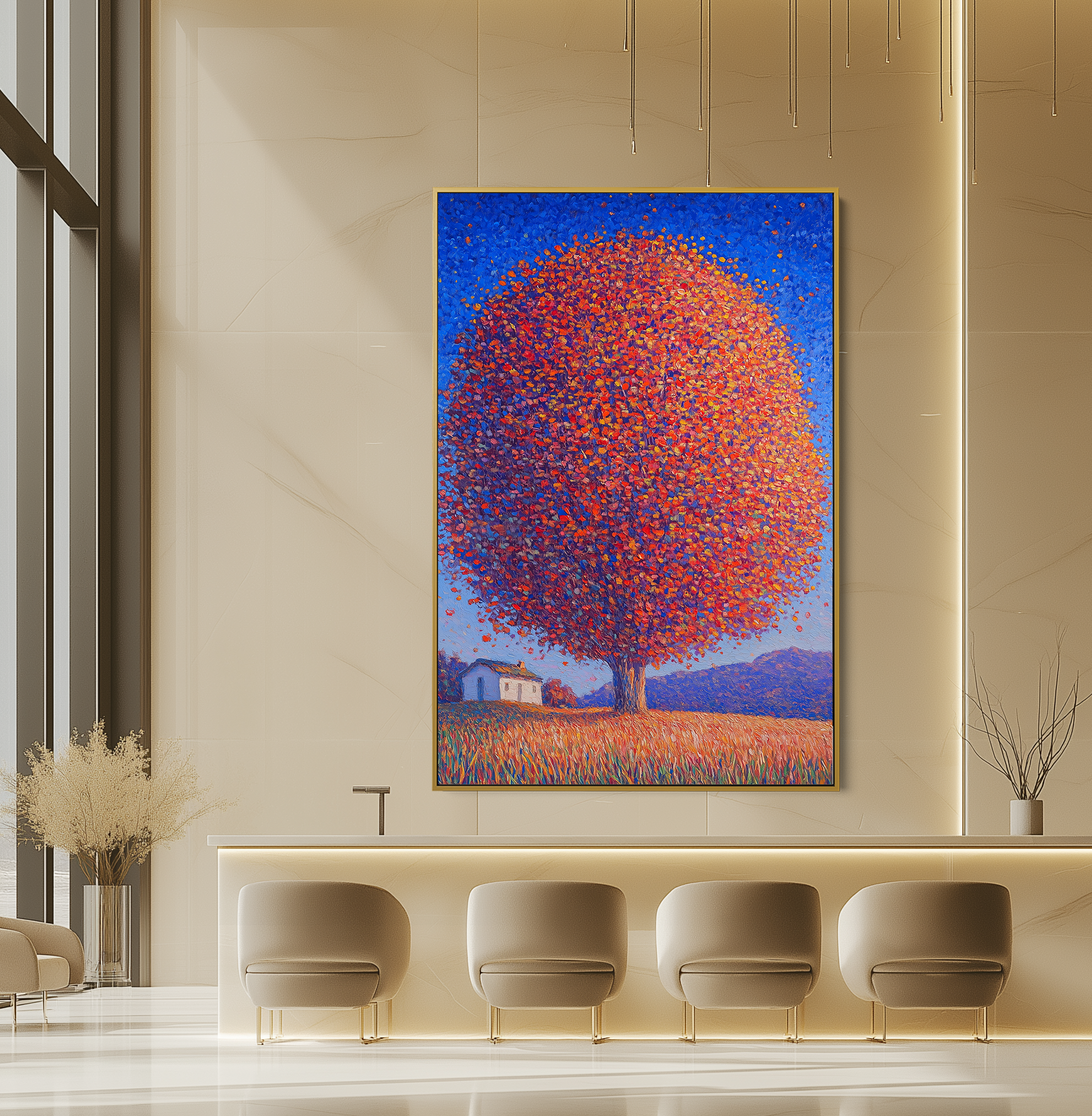 Saffron Stillness #UA-673