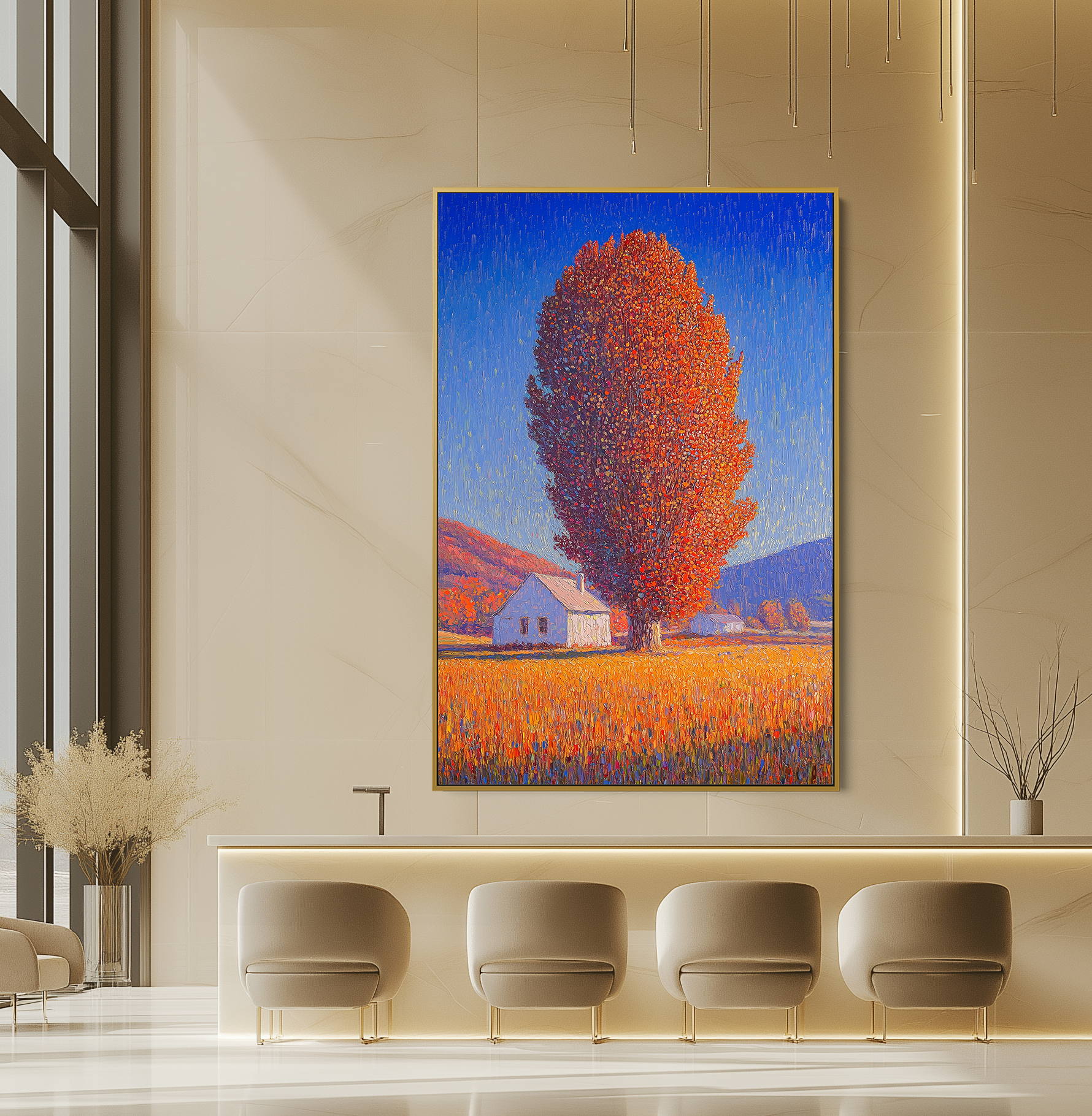 Saffron Stillness #UA-675