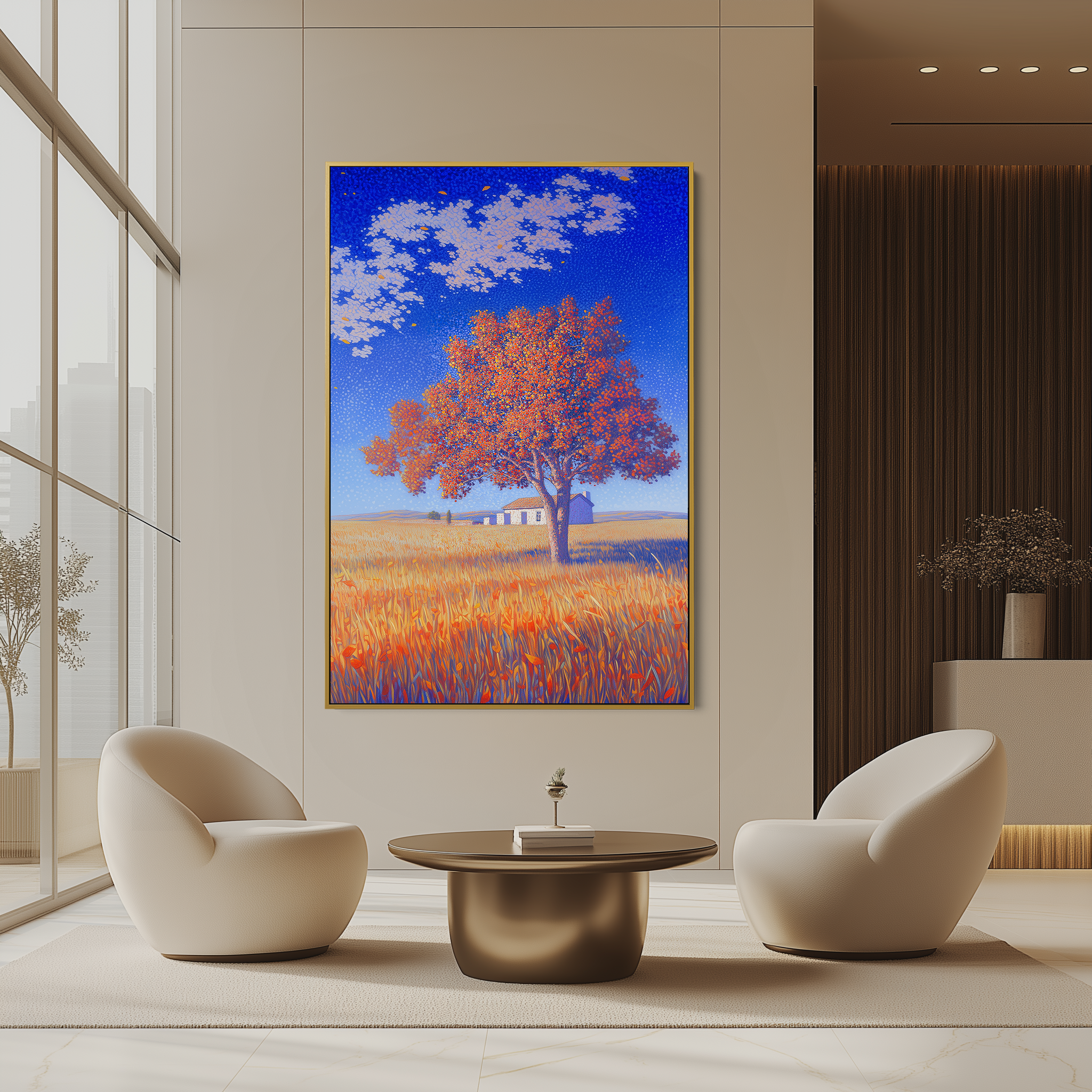 Saffron Stillness #UA-674