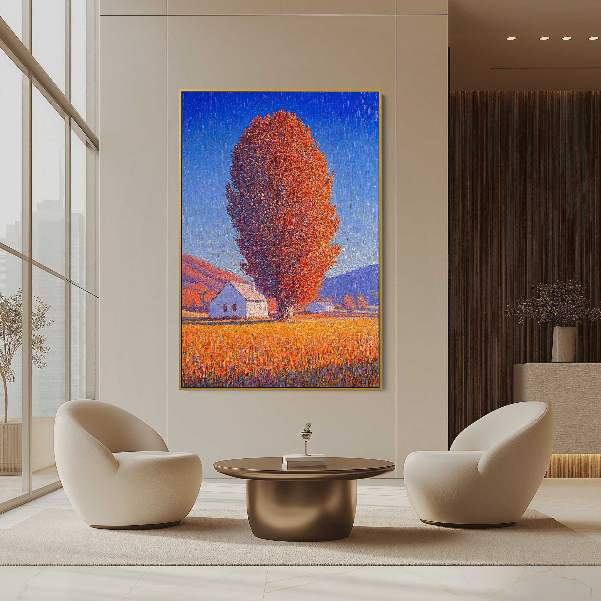 Saffron Stillness #UA-675