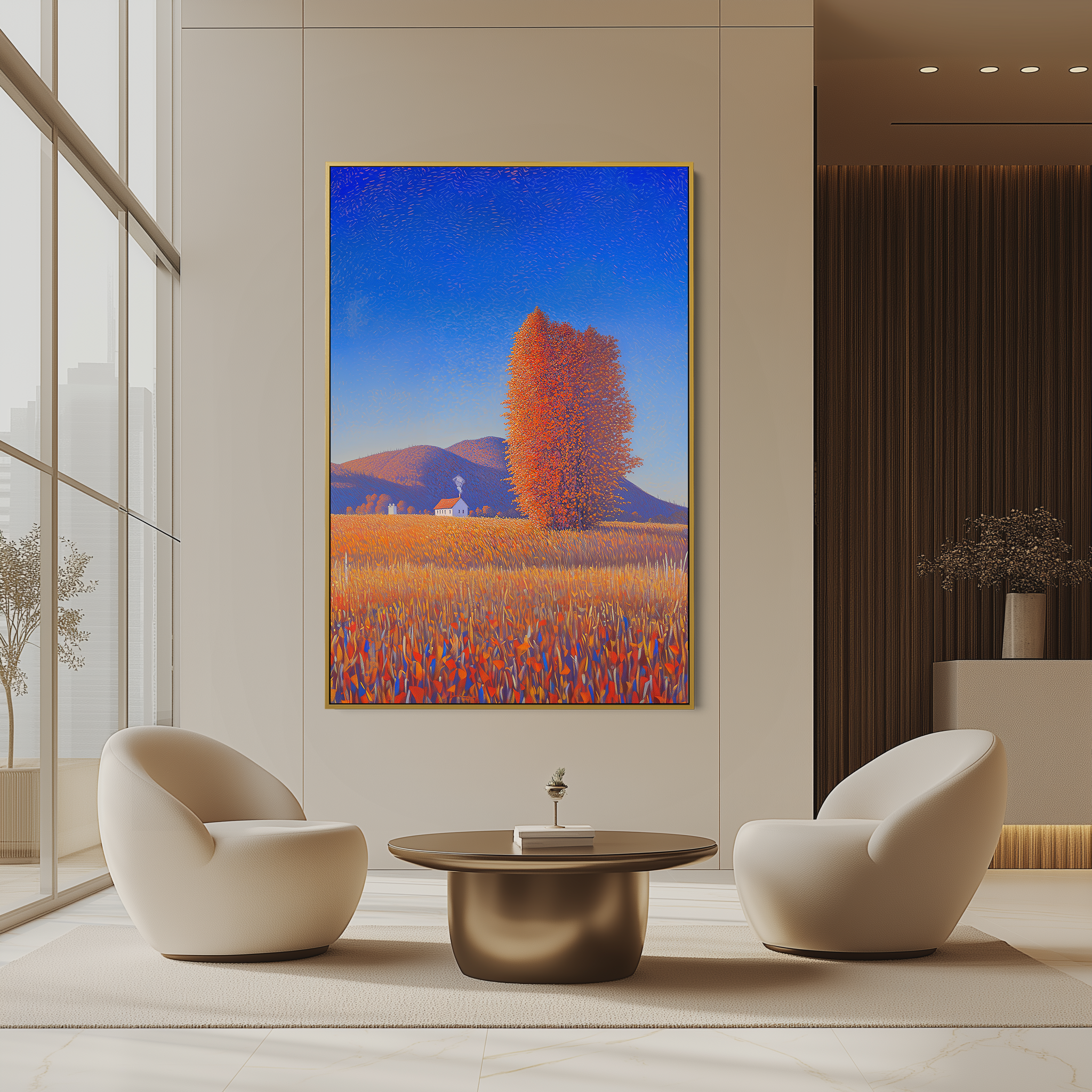 Saffron Stillness #UA-676