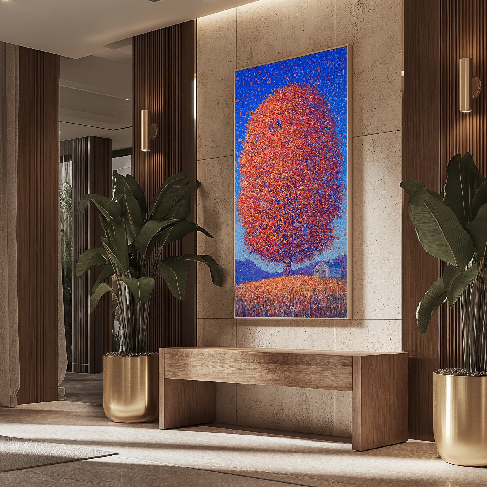 Saffron Stillness #UA-672