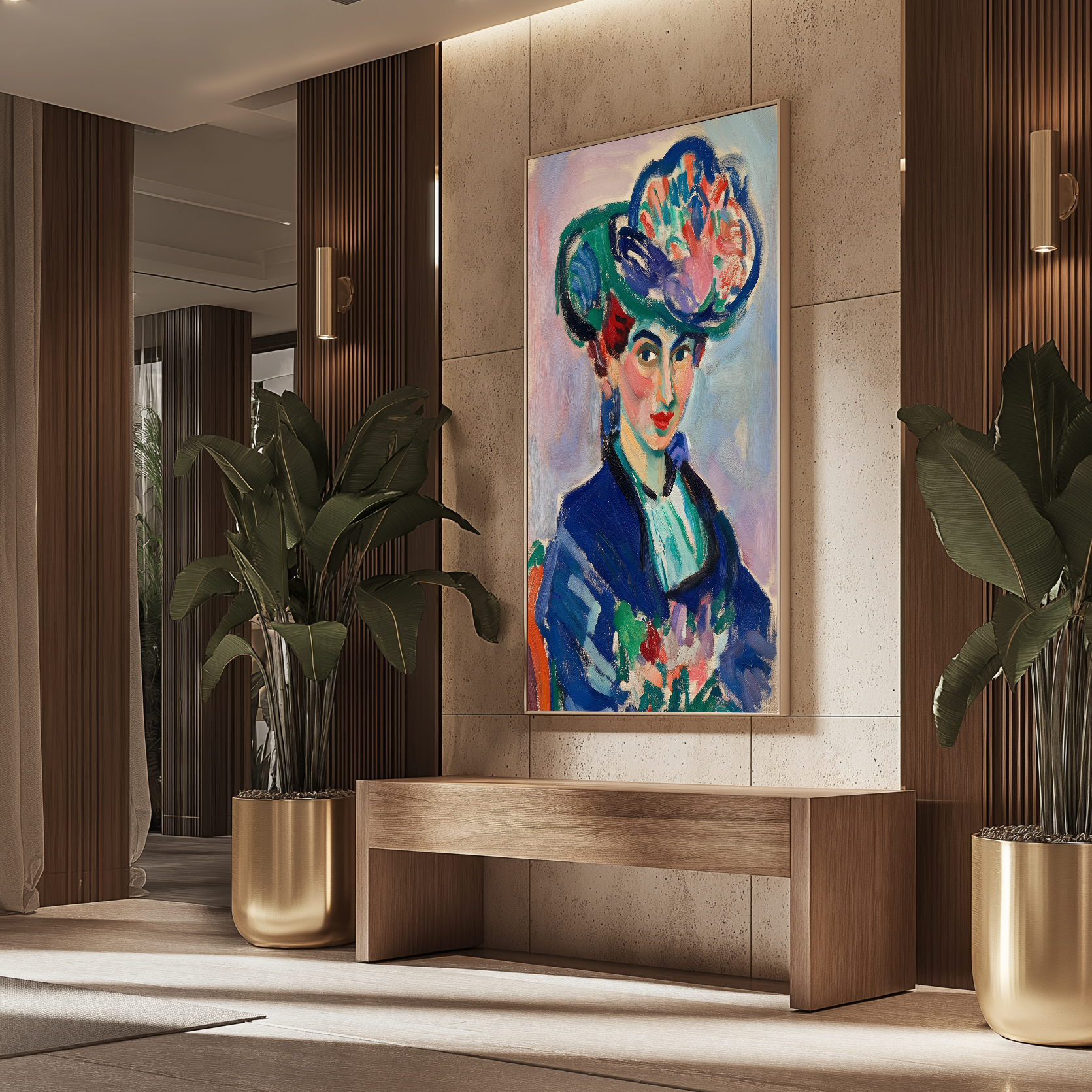 The Lady in Blue #UA-282