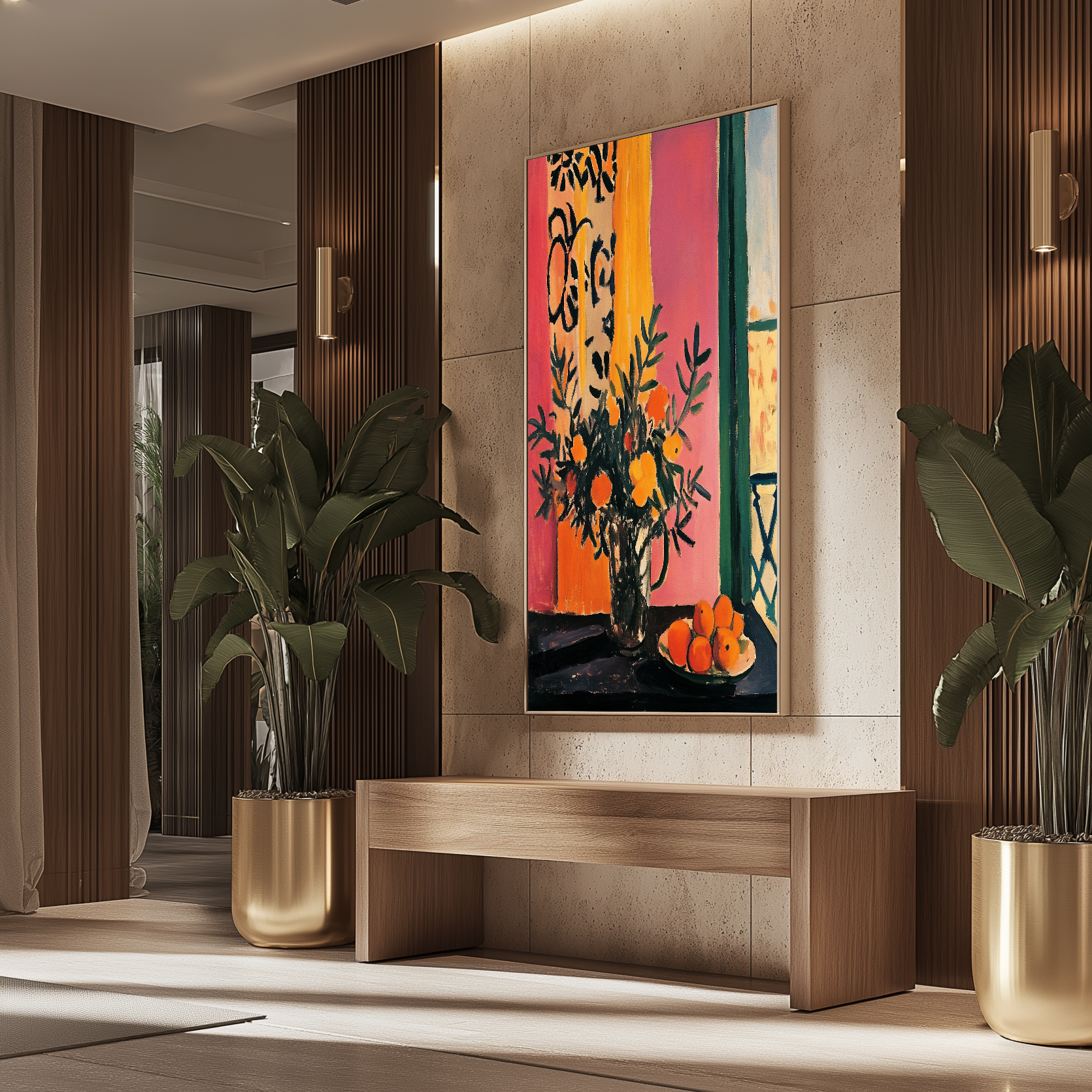 Oranges & Blooms #UA-289