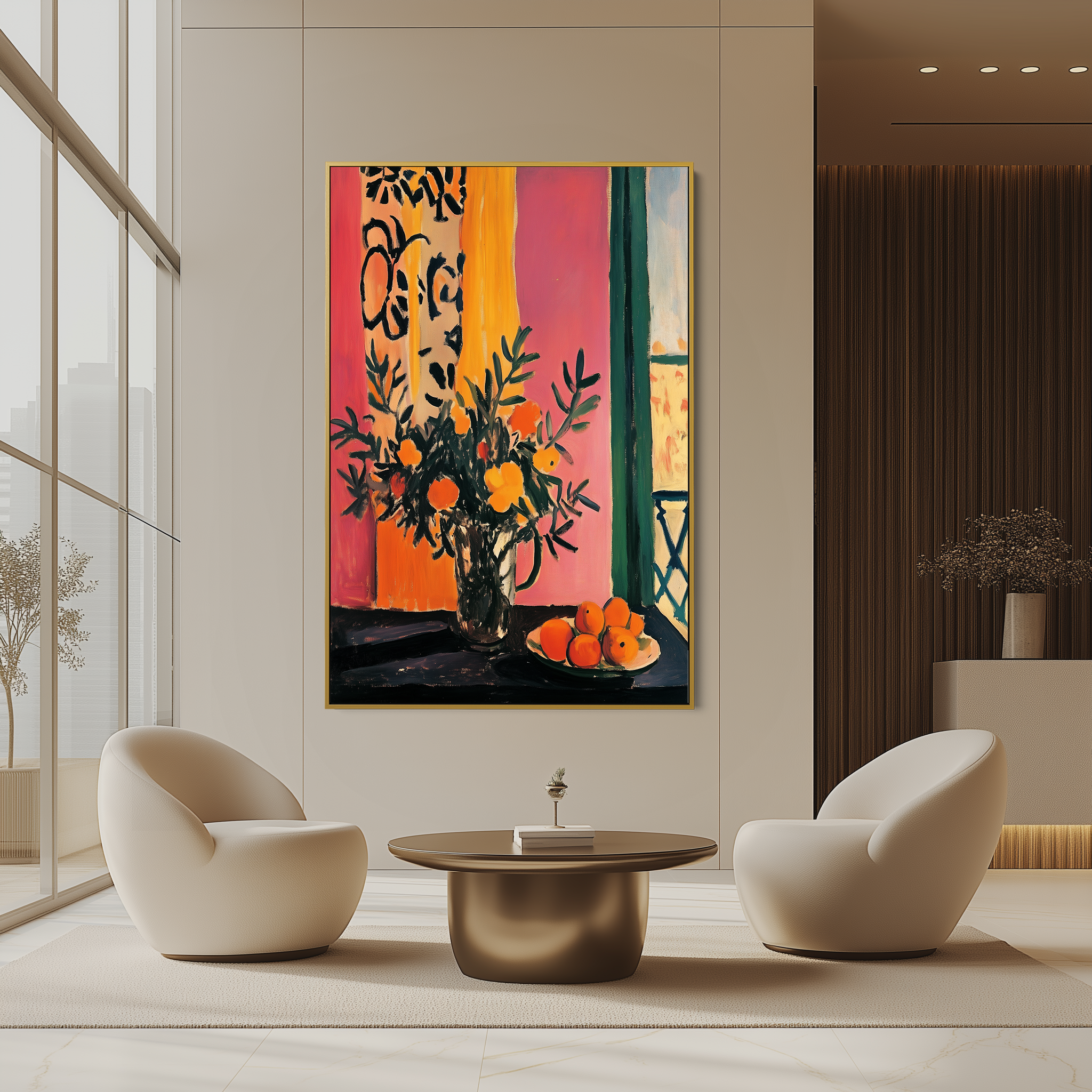 Oranges & Blooms #UA-289