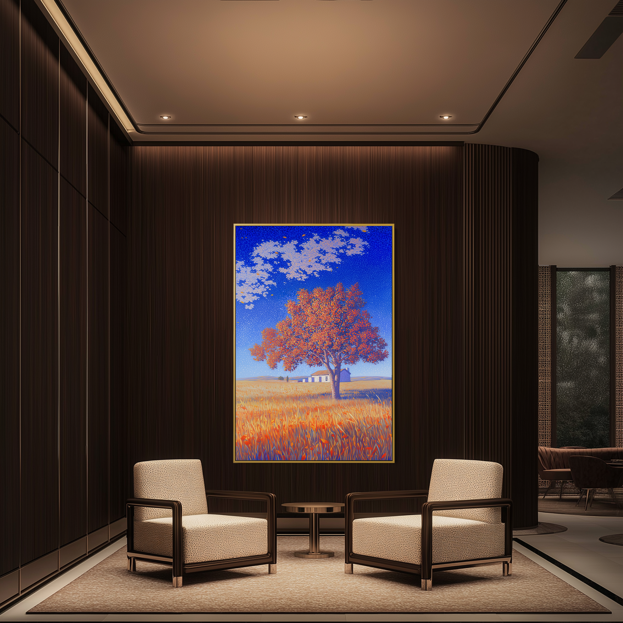 Saffron Stillness #UA-674