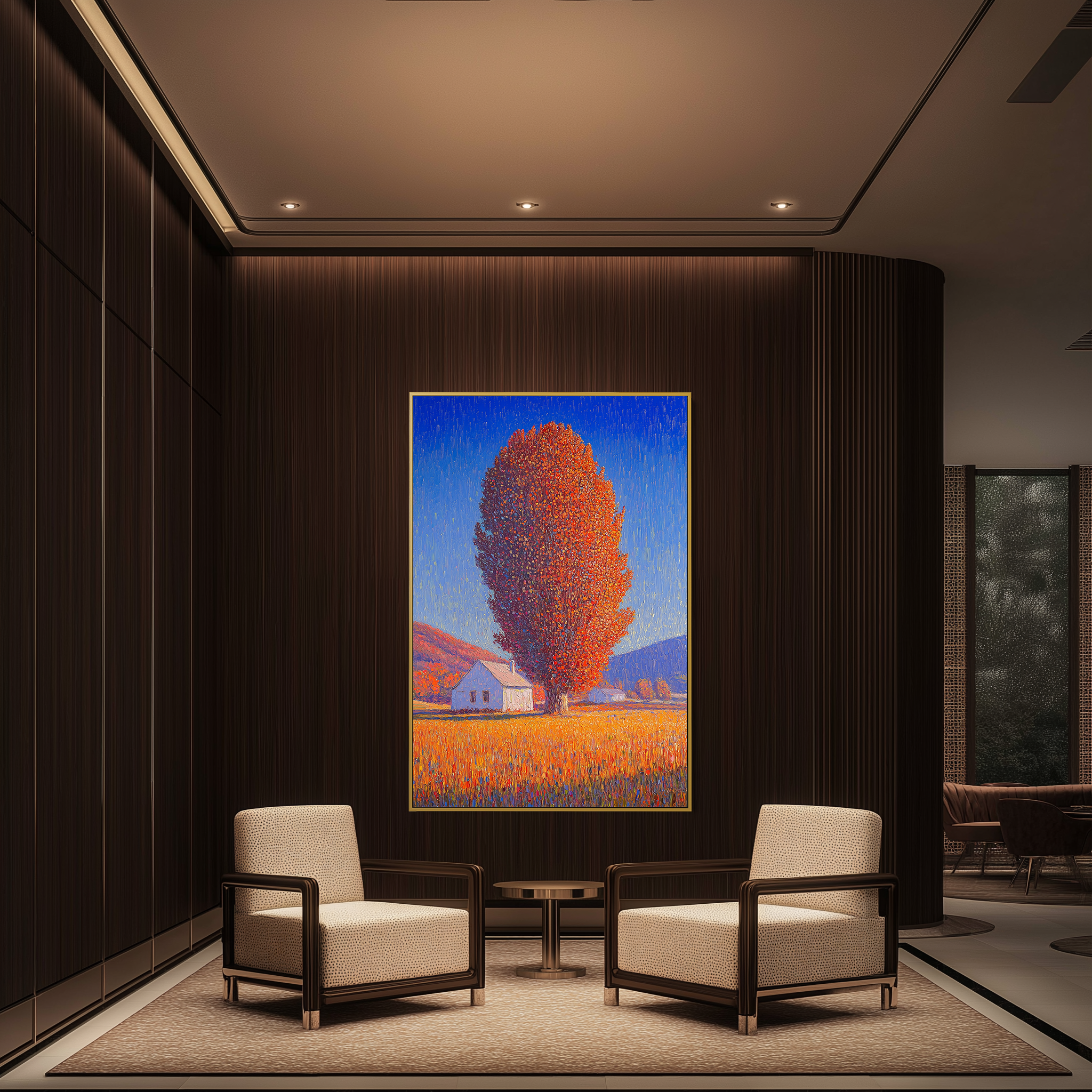 Saffron Stillness #UA-675