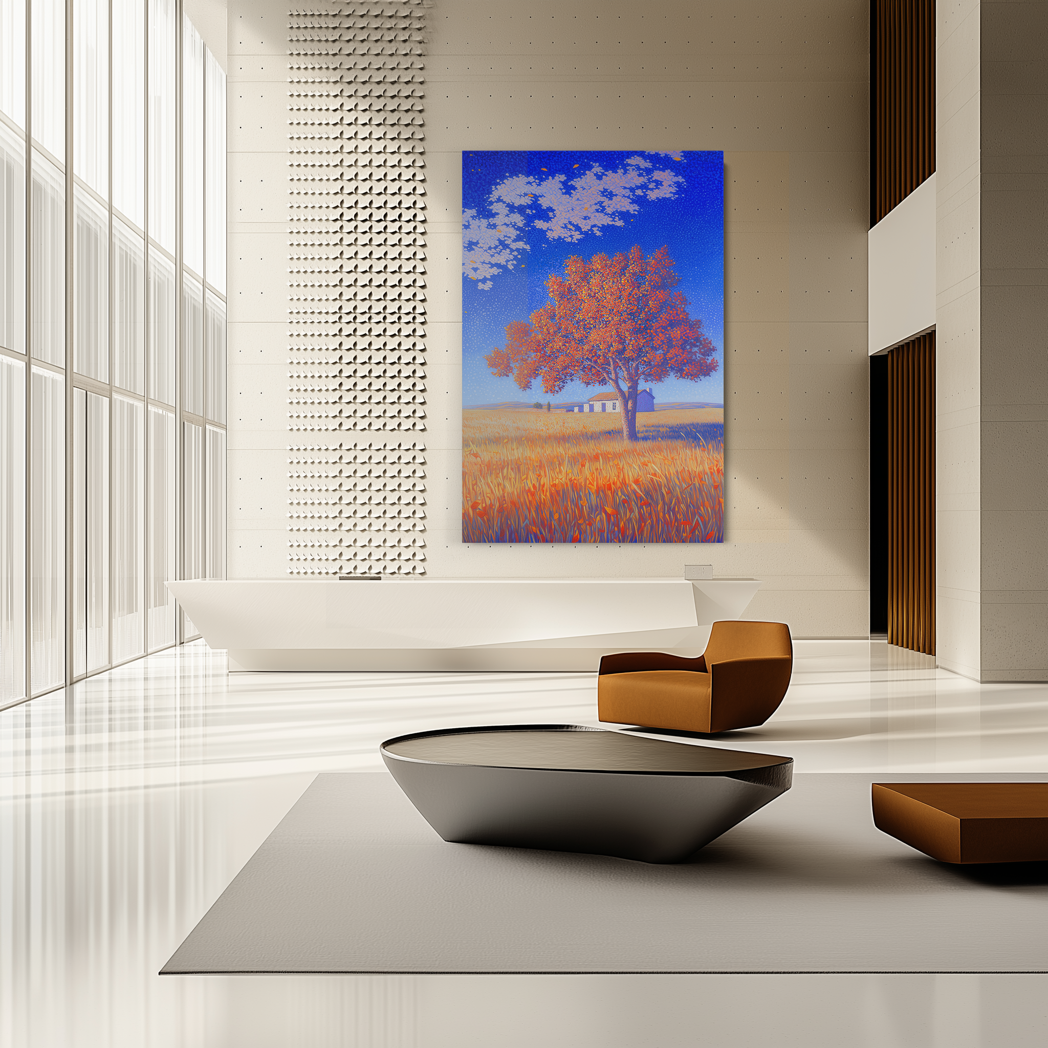 Saffron Stillness #UA-674