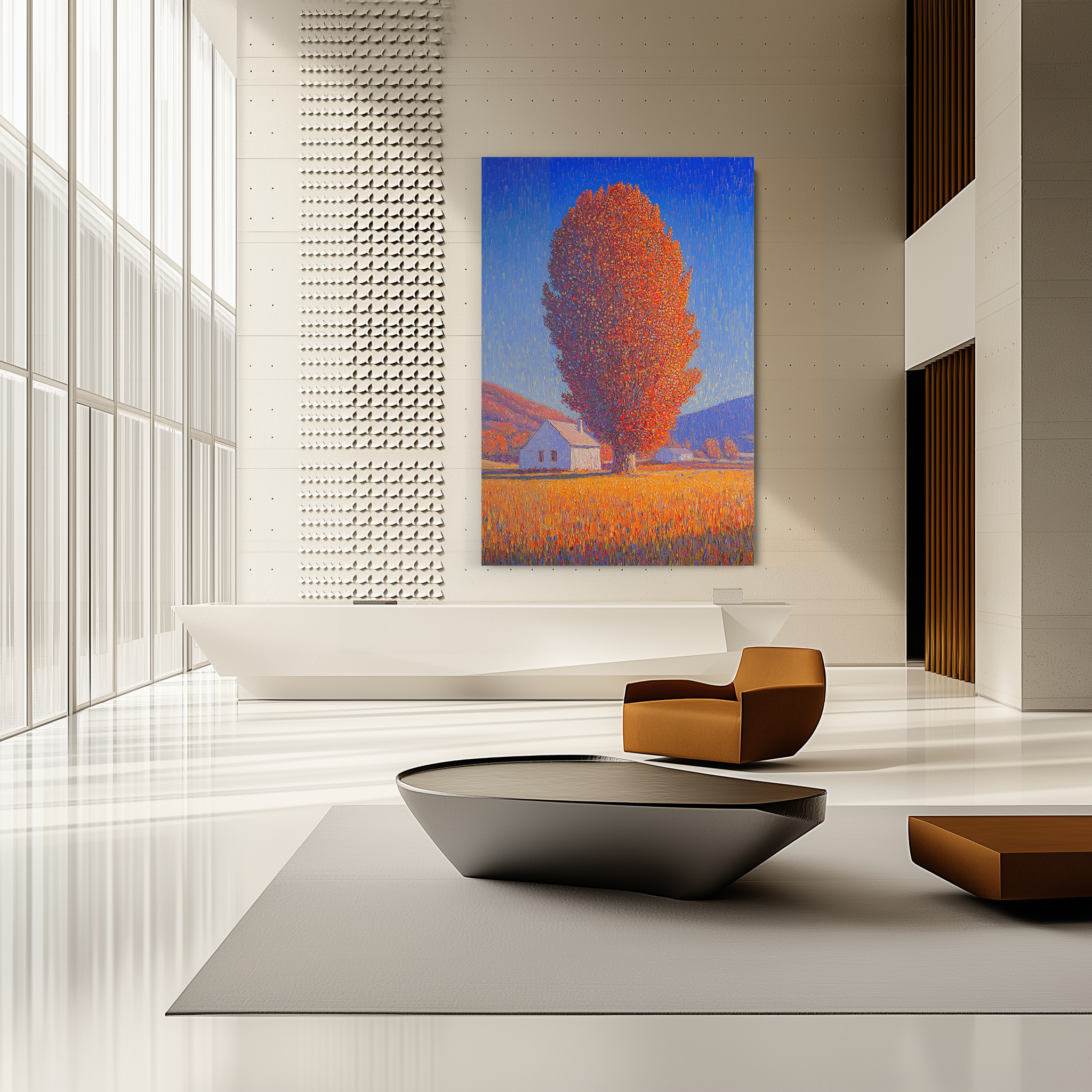 Saffron Stillness #UA-675