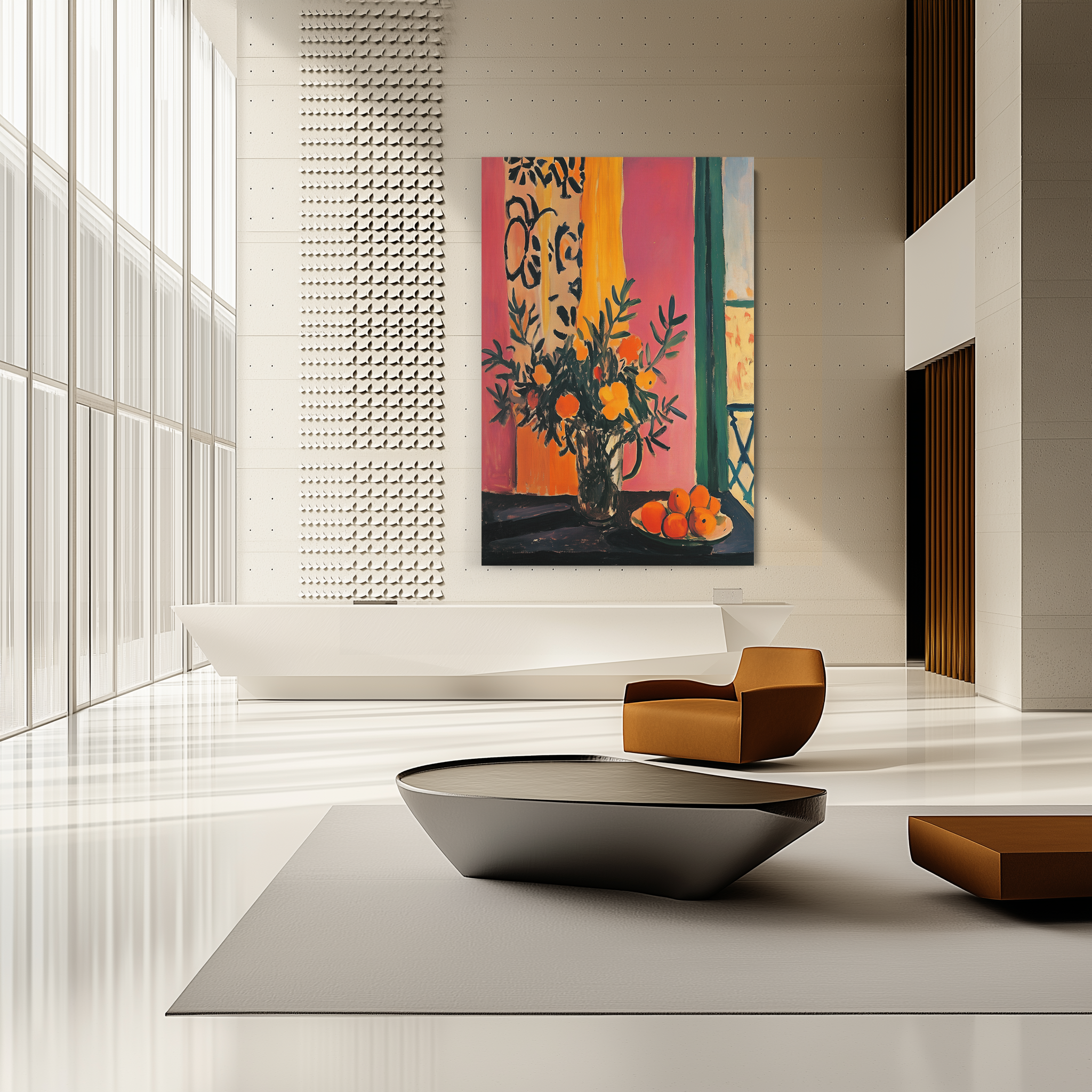 Oranges & Blooms #UA-289
