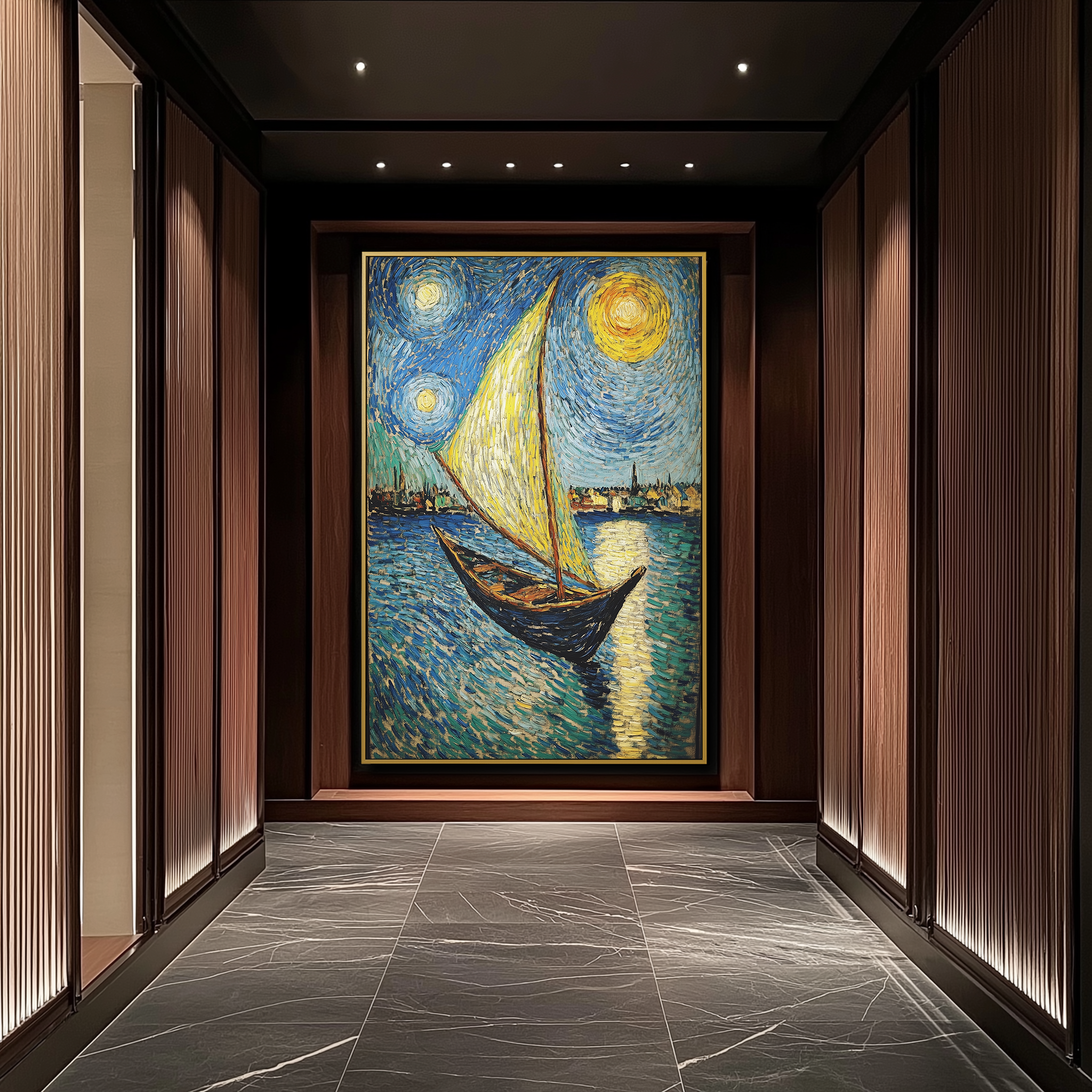 Sails in Twilight #UA-107