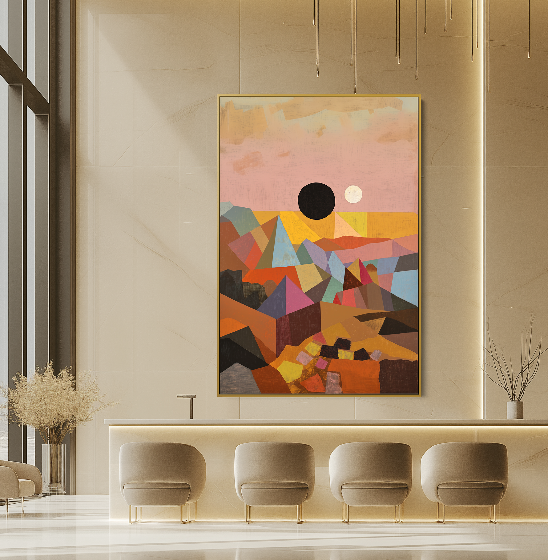 Eclipse Over Silent Dunes #UA-1268