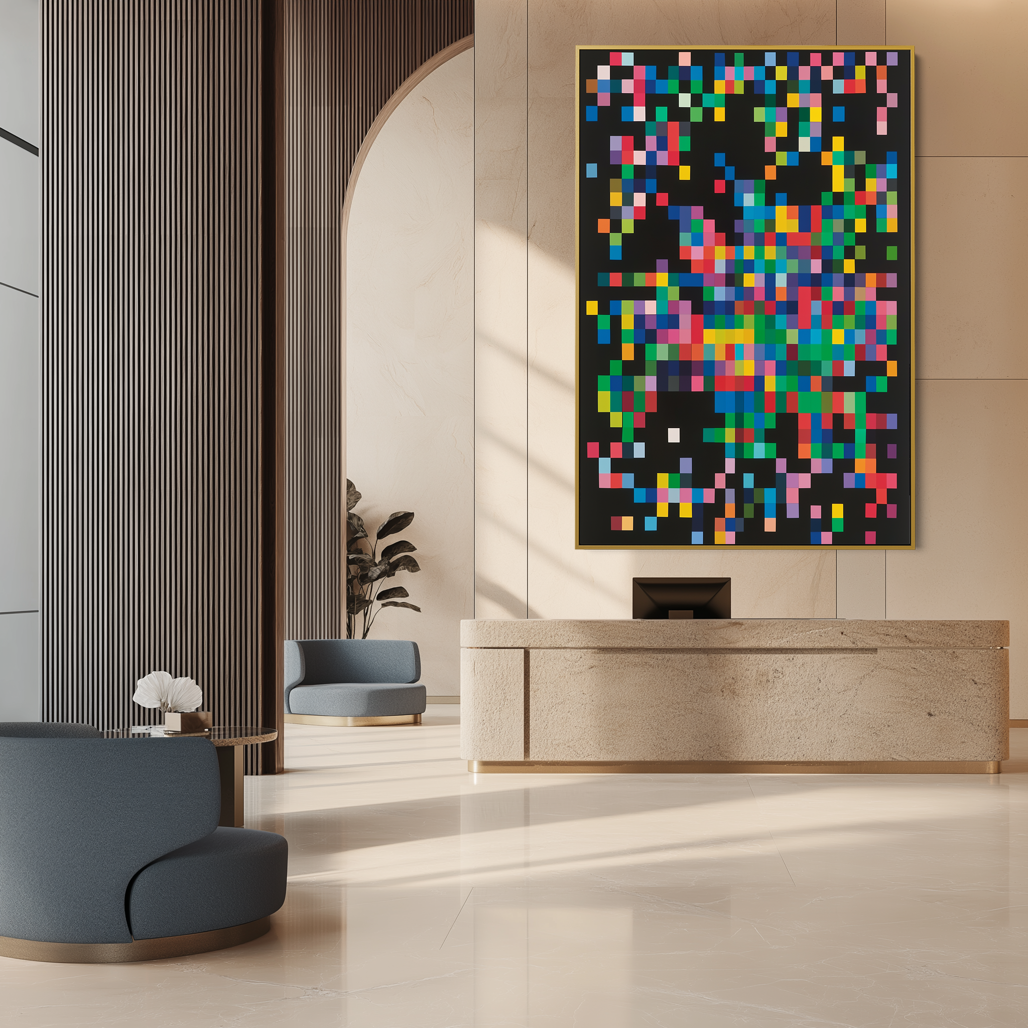 Pixelated Rhythm #UA-149