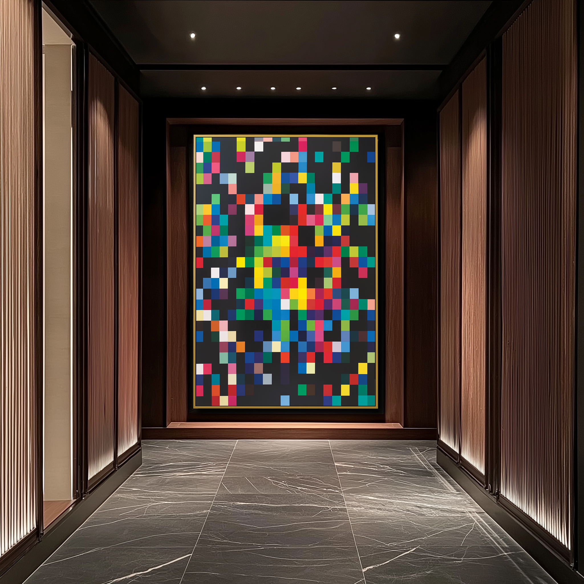 Pixelated Rhythm #UA-154