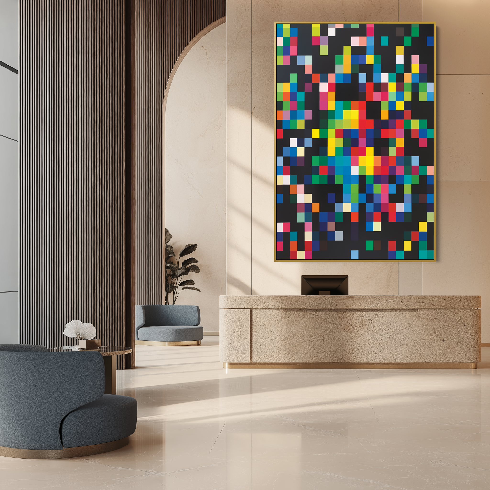 Pixelated Rhythm #UA-154