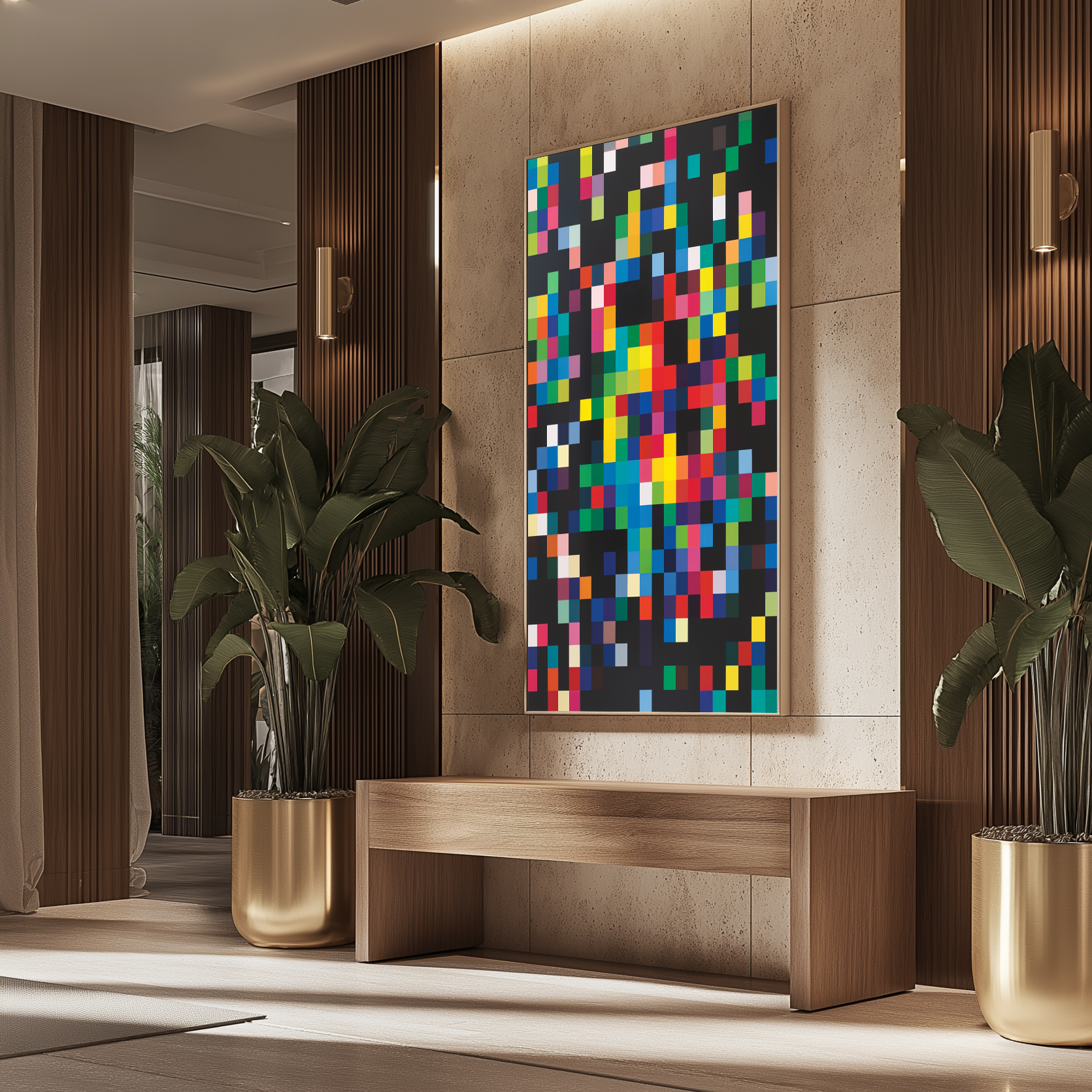 Pixelated Rhythm #UA-154