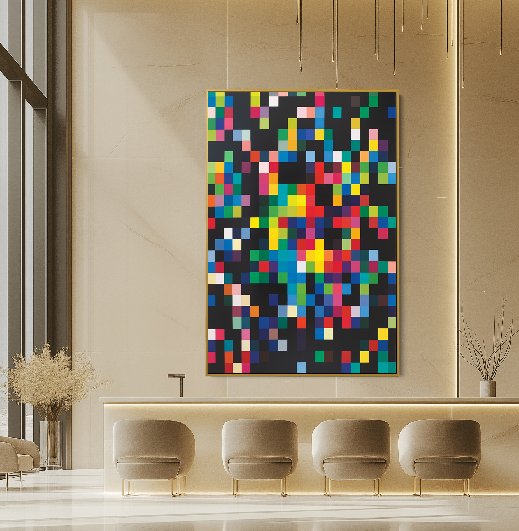 Pixelated Rhythm #UA-154