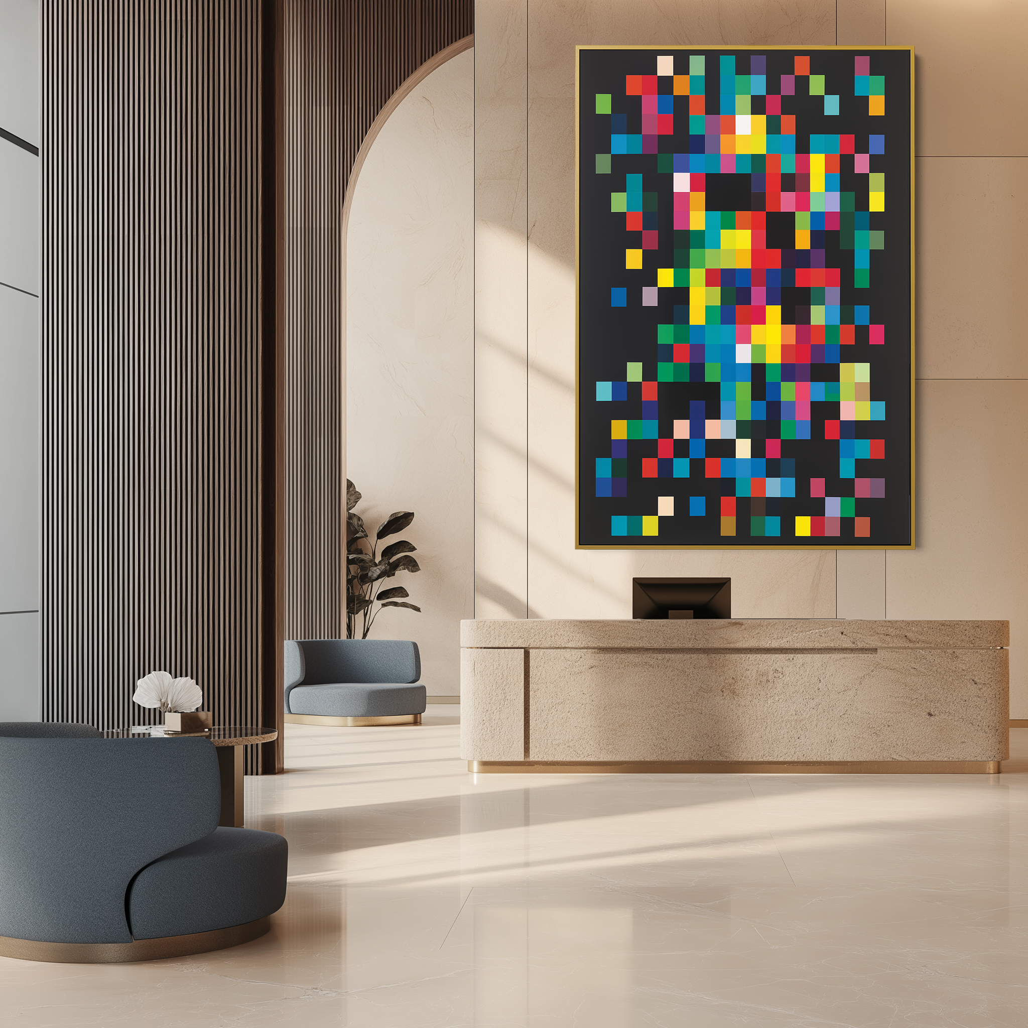Pixelated Rhythm #UA-155