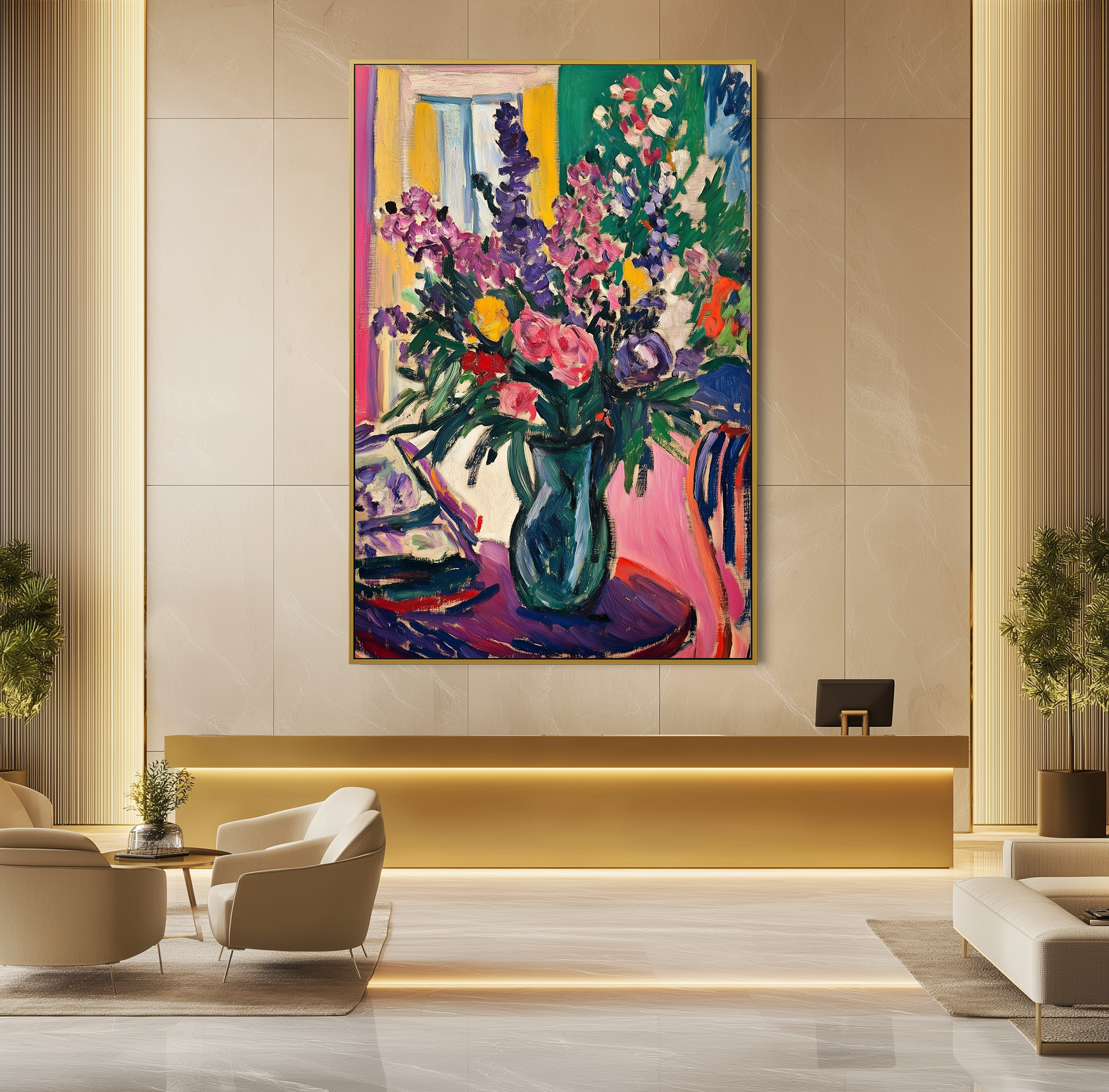 Fauvist Bouquet #UA-286