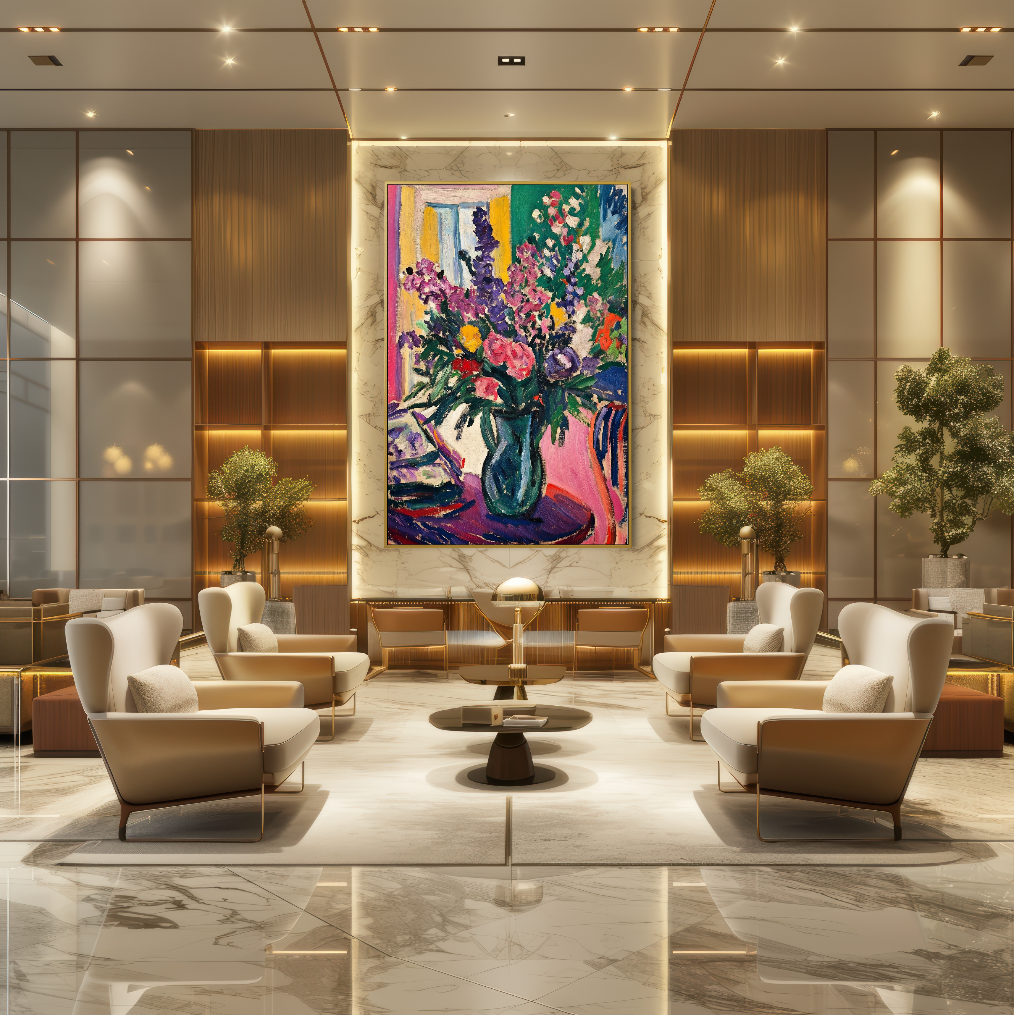 Fauvist Bouquet #UA-286