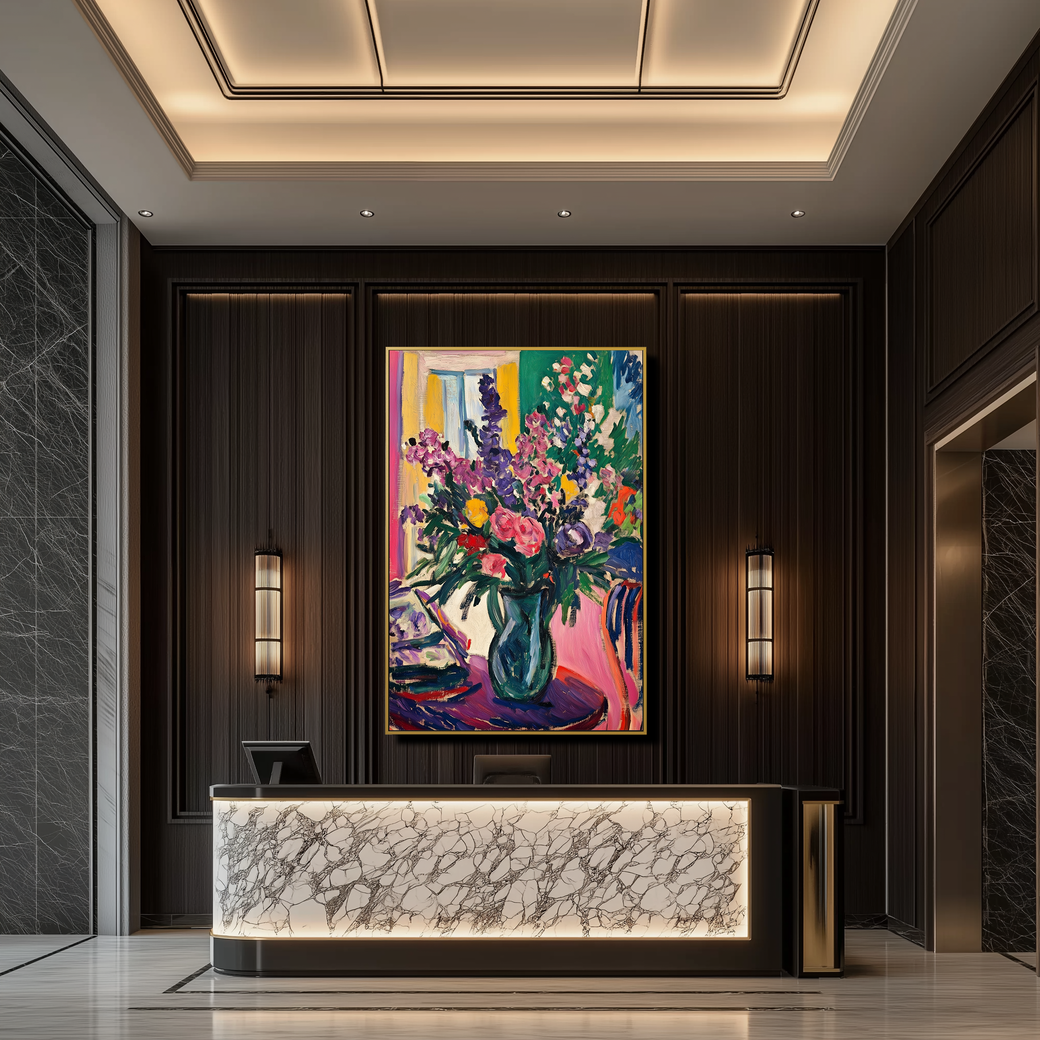 Fauvist Bouquet #UA-286