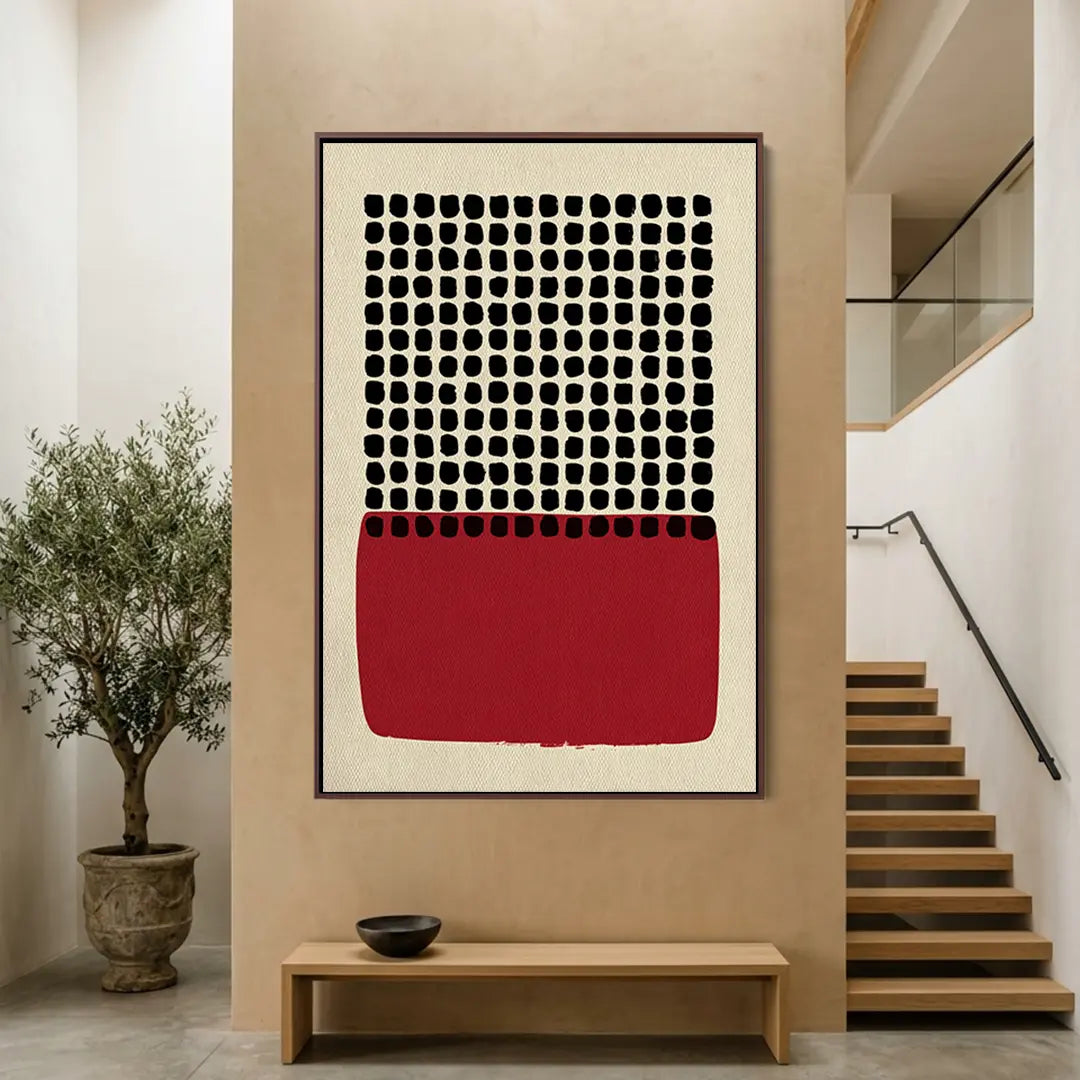 Crimson Grid #UA-1838