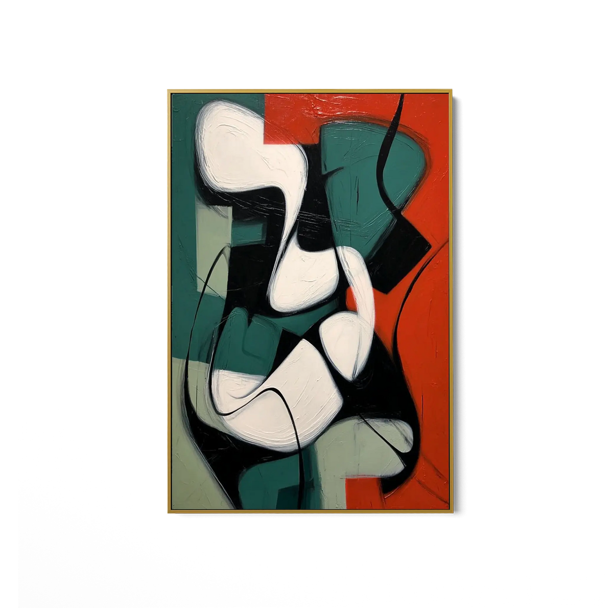 Emerald Cubism #UA-1844