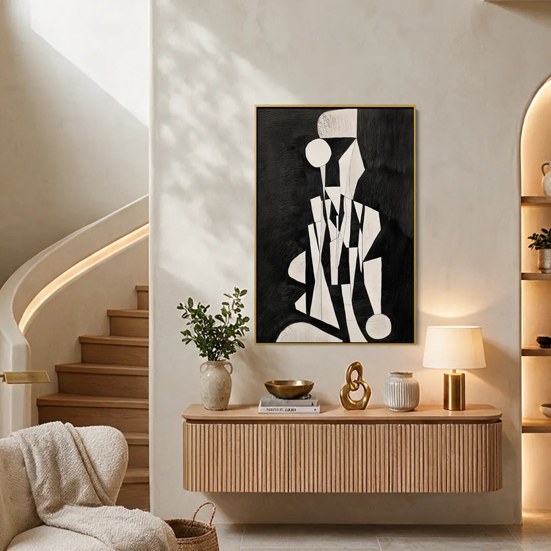 Ivory Cubist #UA-1847