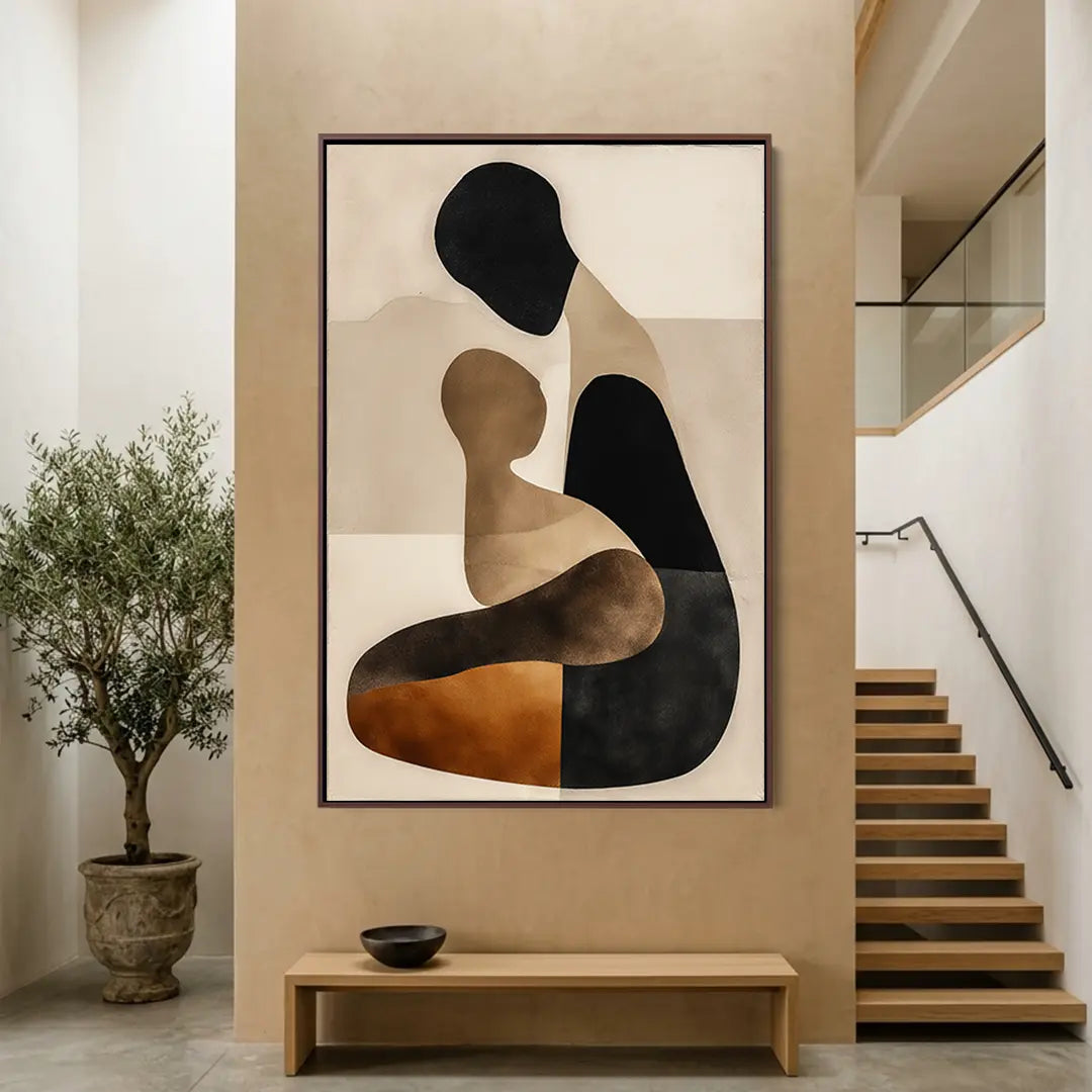 Seated in Ochre #UA-1867