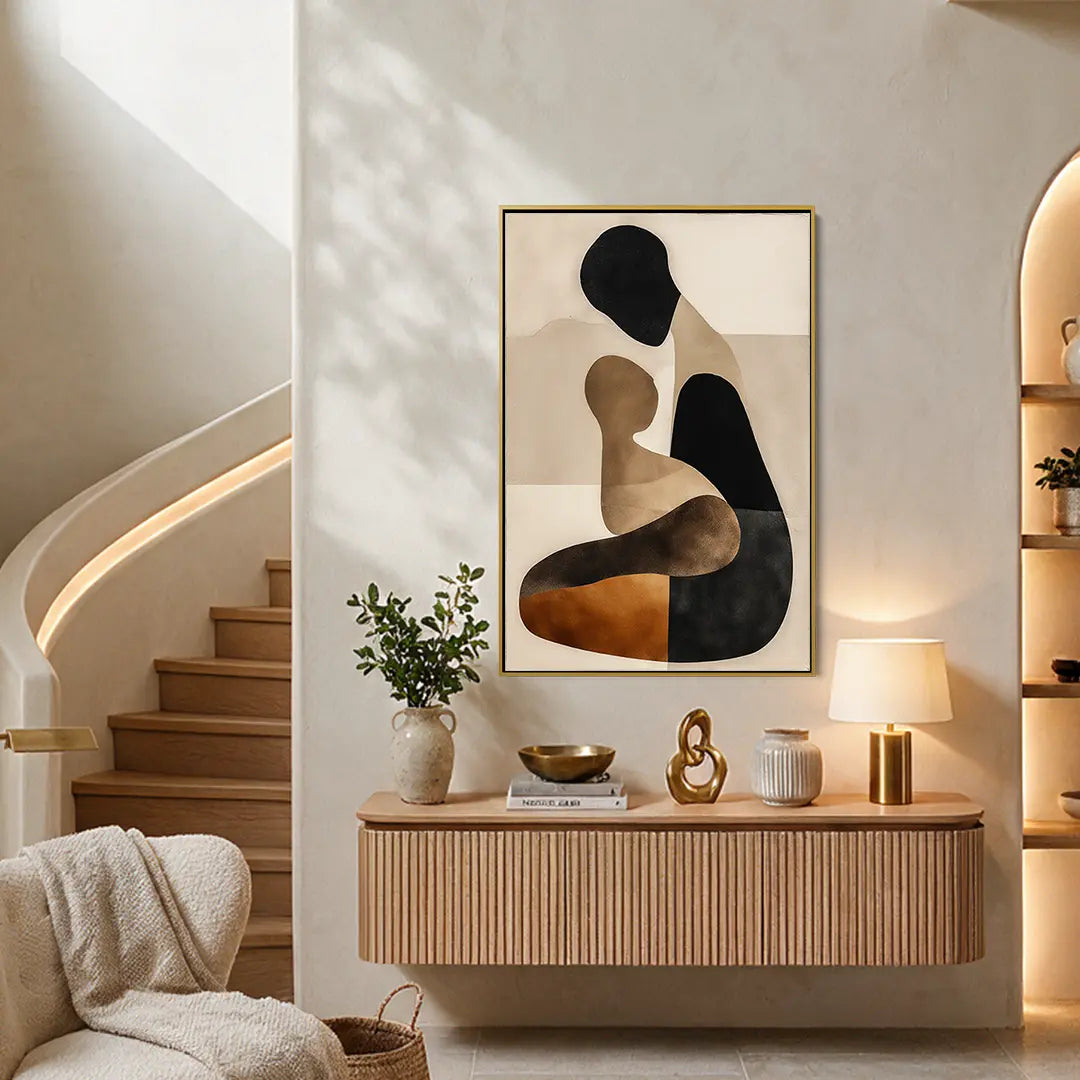 Seated in Ochre #UA-1867